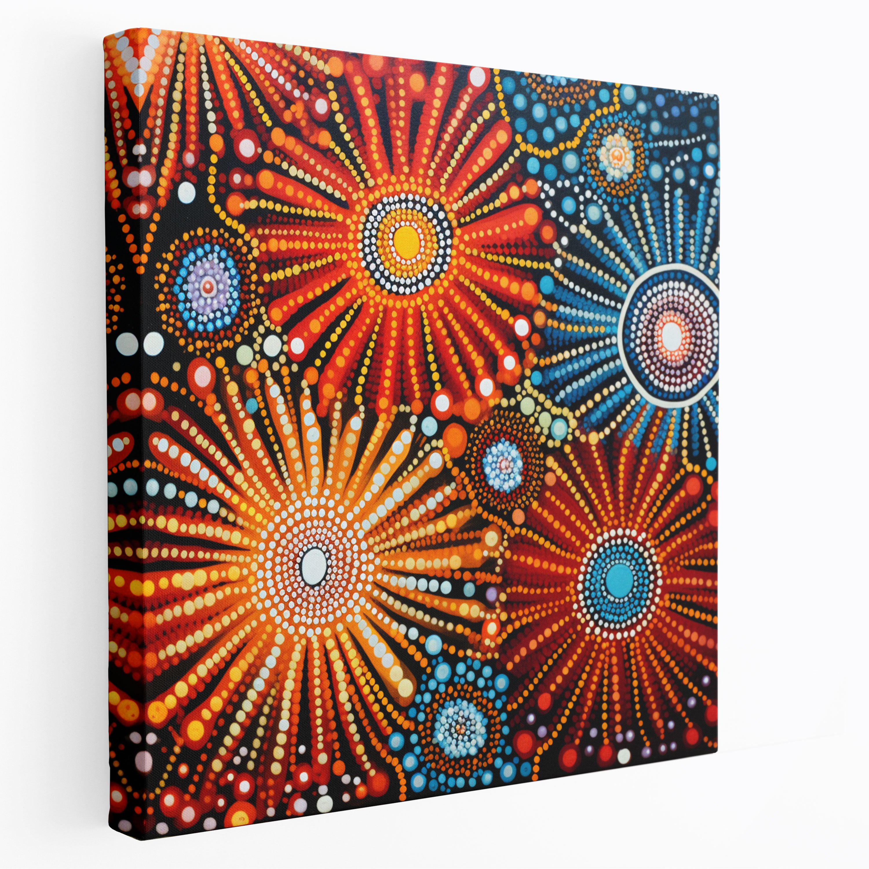 Aboriginal Creation Canvas Print - Aboriginal, Canvas Print, Wall Decoration, Aboriginal