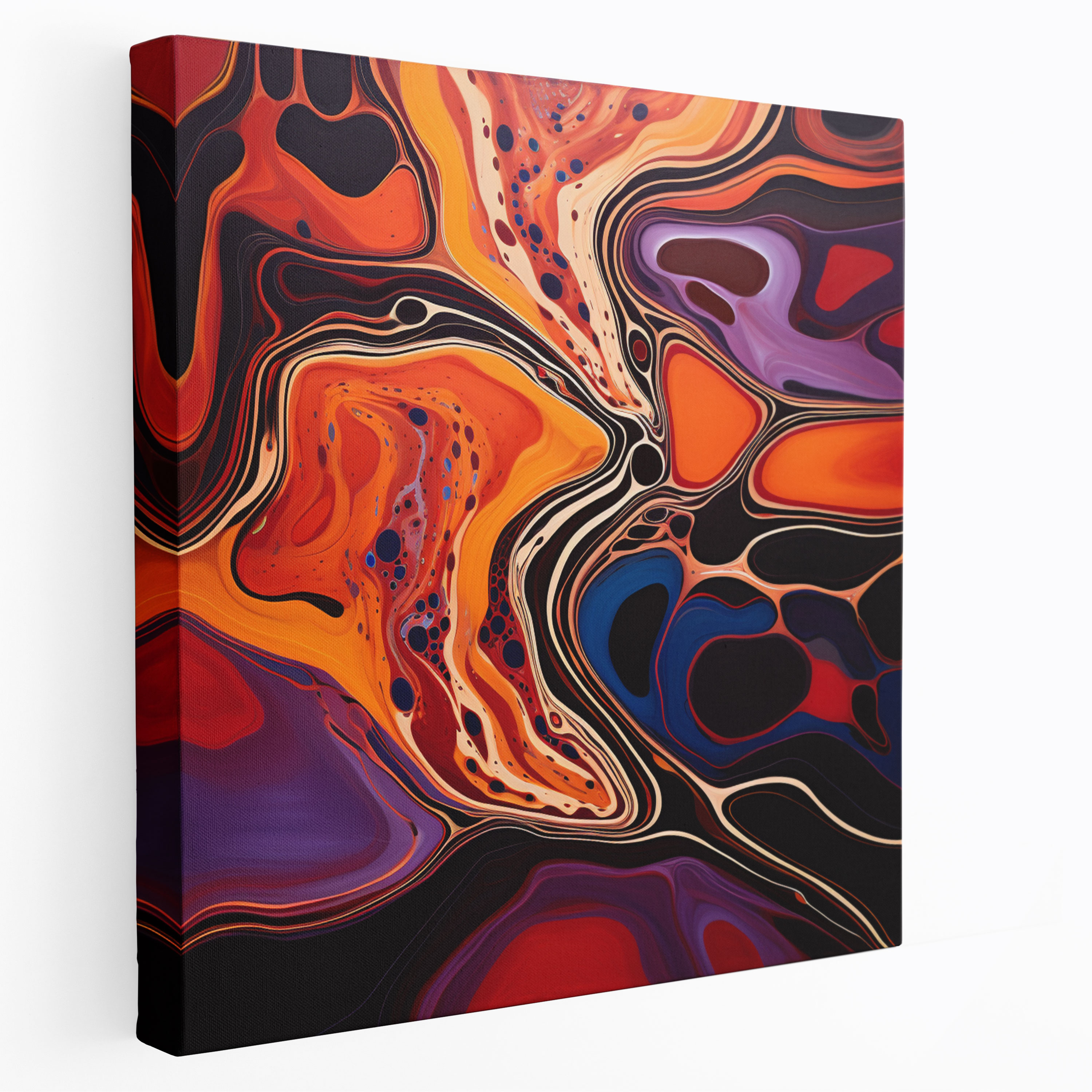 Aboriginal Abstract Wall Art - Aboriginal, Land, Ancestral Wisdom, Aboriginal
