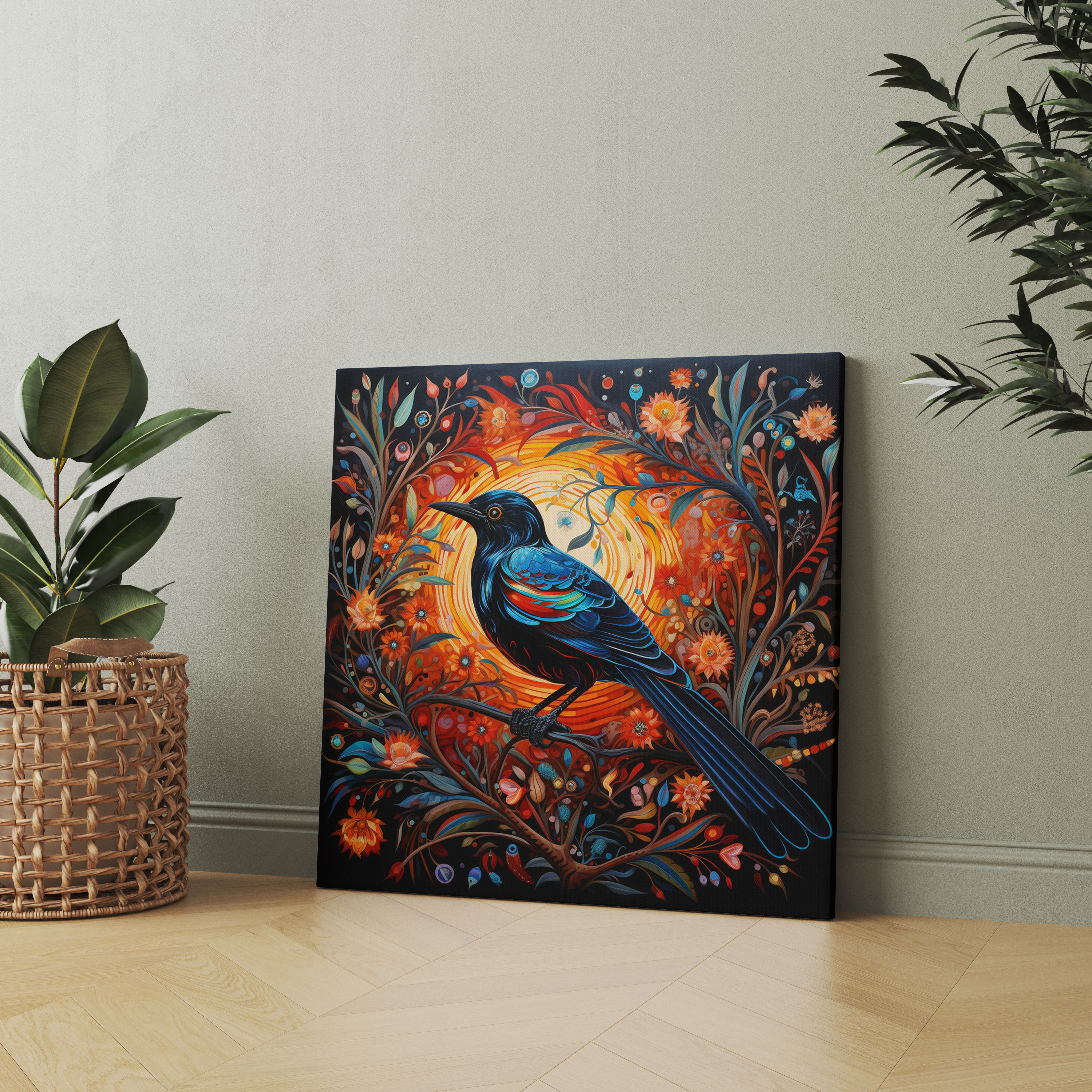 Aboriginal Canvas Print Wall Art - Indigenous Wildlife And Nature - Aboriginal, Aboriginal, Home Decoration, Wall Decoration