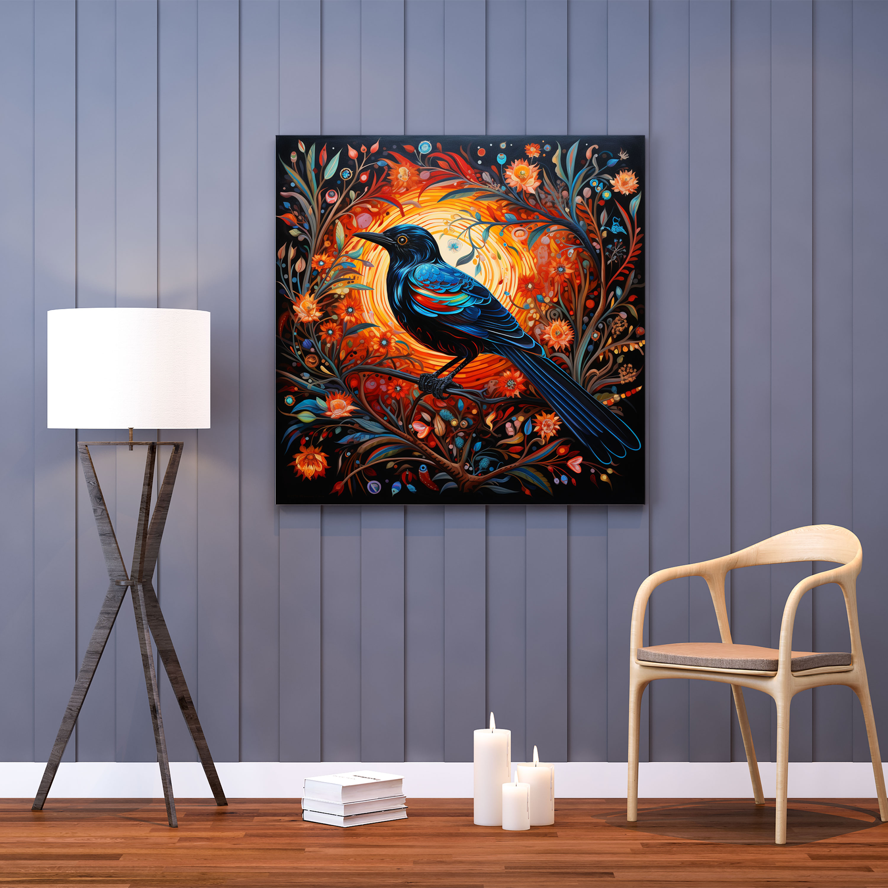 Aboriginal Canvas Print Wall Art - Indigenous Wildlife And Nature - Aboriginal, Aboriginal, Home Decoration, Wall Decoration