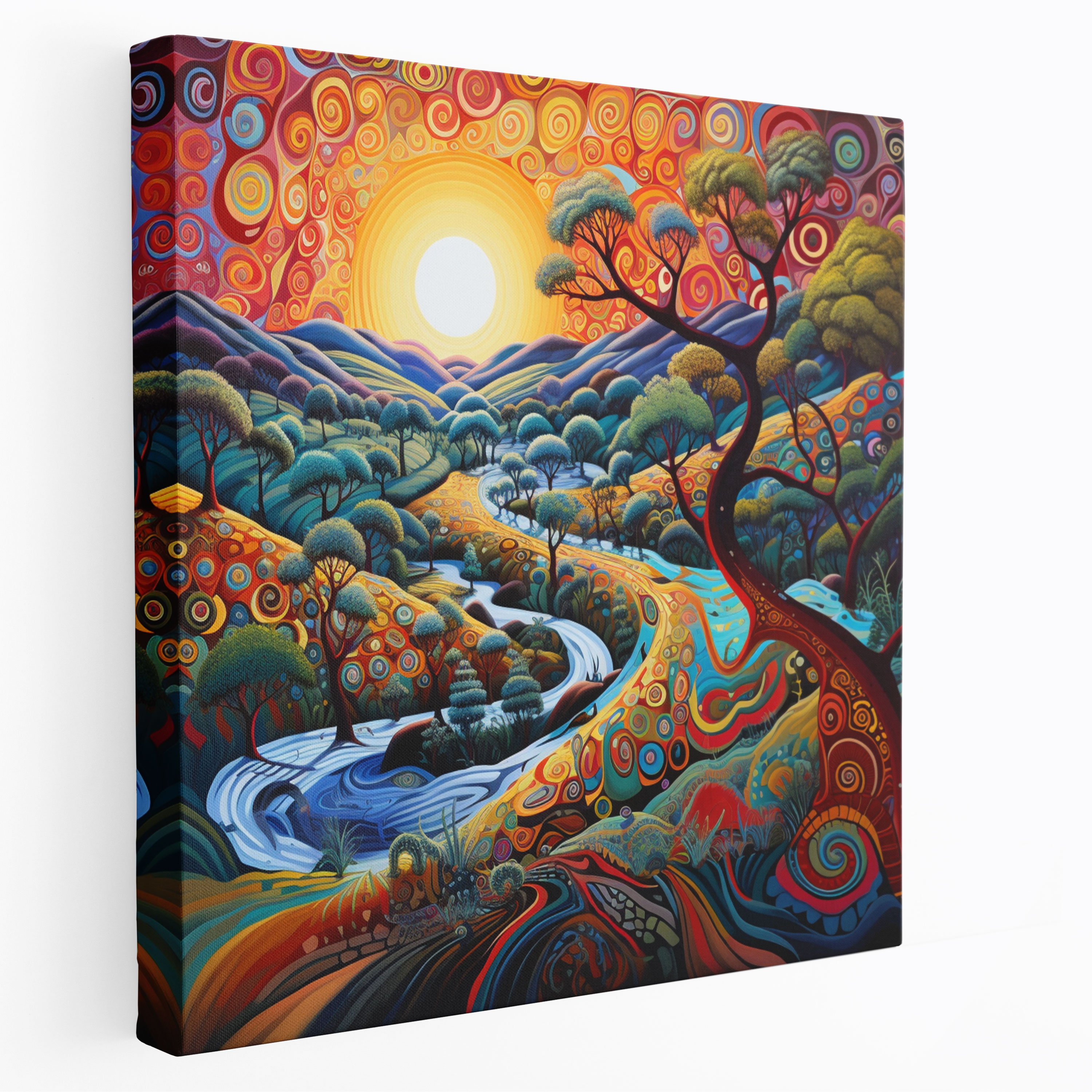 Aboriginal Wall Art - Dreaming Serpent - Aboriginal, Wall Art, Dreaming Serpent, Aboriginal