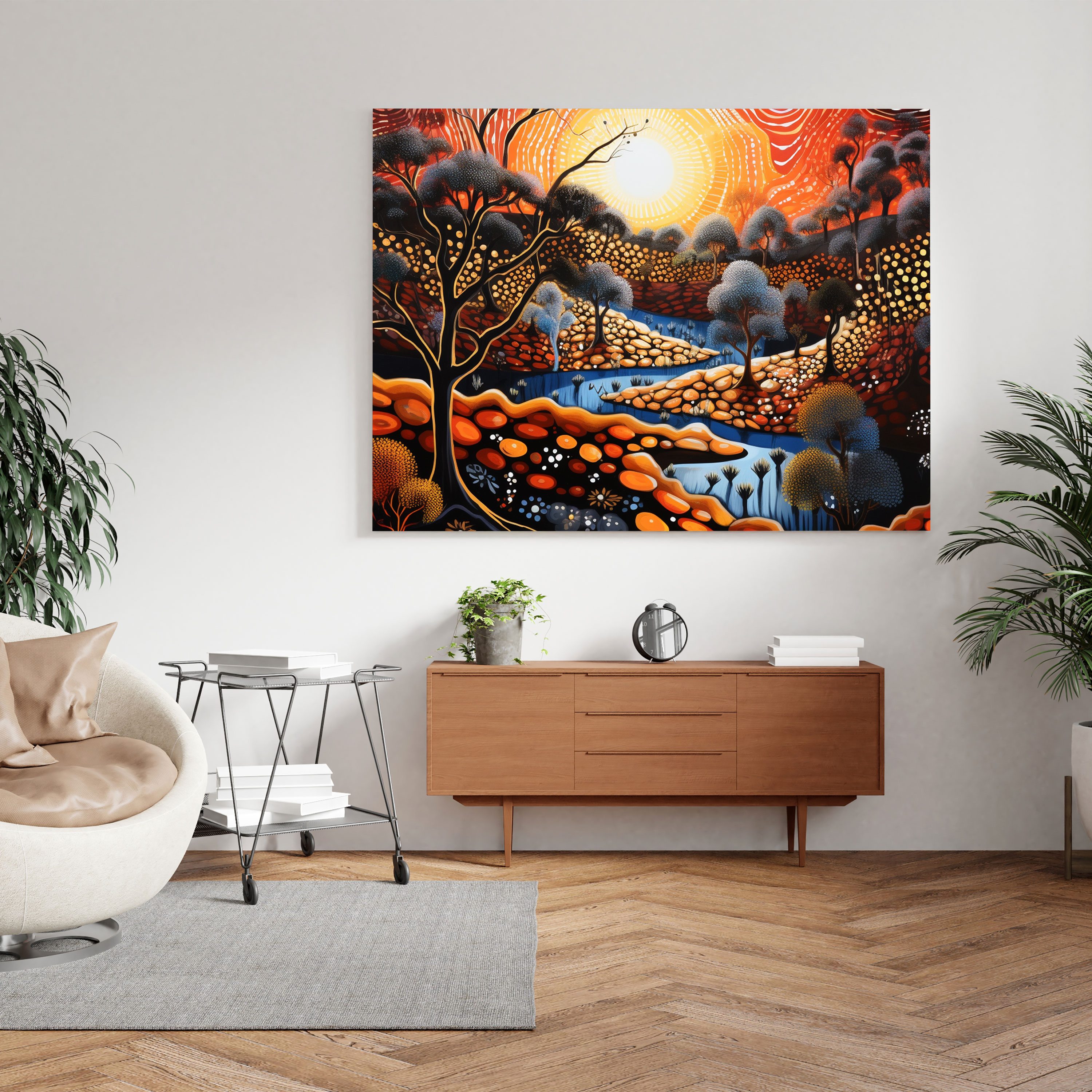 Aboriginal Wall Art - Intricate Bush And Rock Paintings - Aboriginal, Spiritual Meanings, Wall Decoration, Aboriginal Art