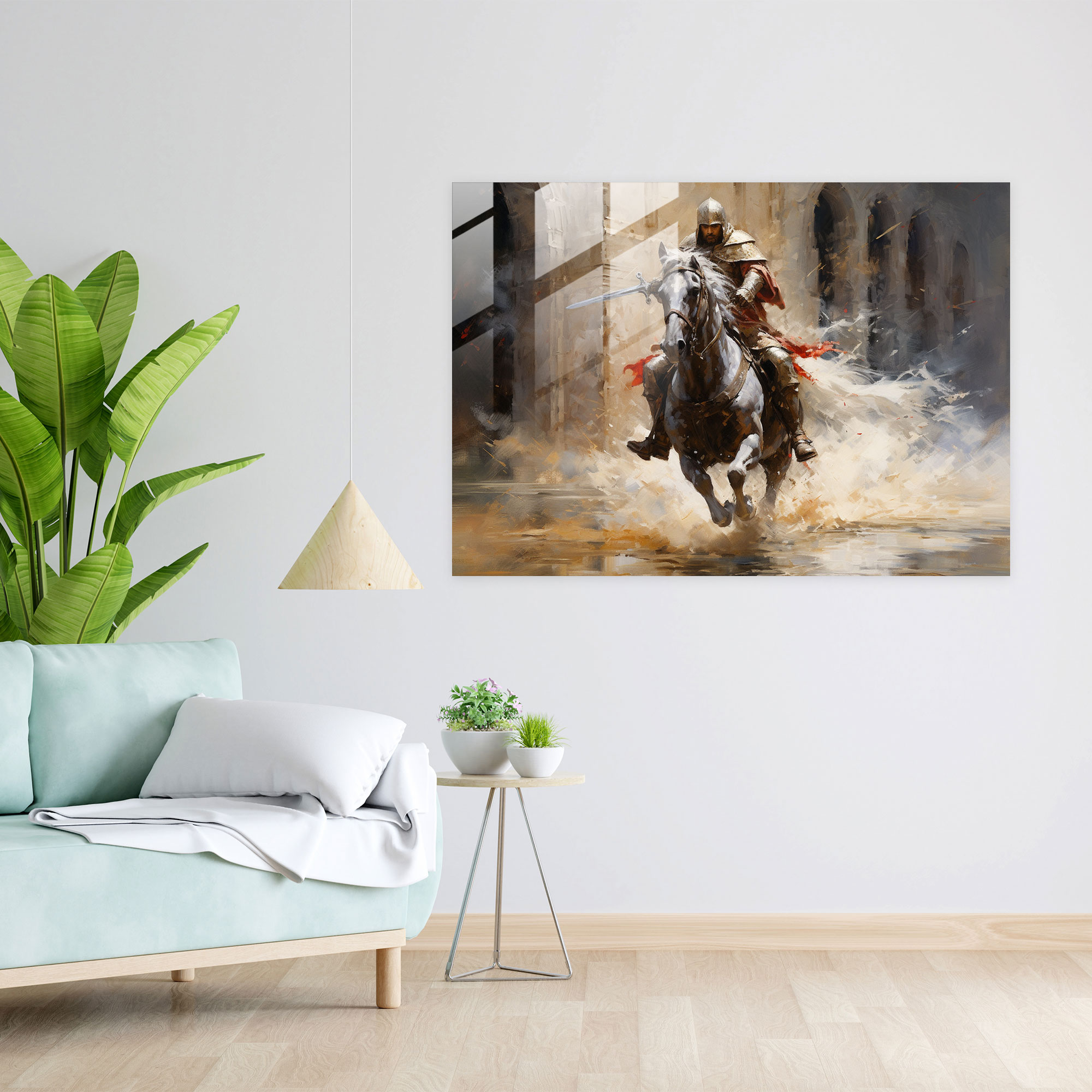 Ancient Weapons Glass Print - Ancient Weapons, Valor, Chivalry, Ancient Weapons