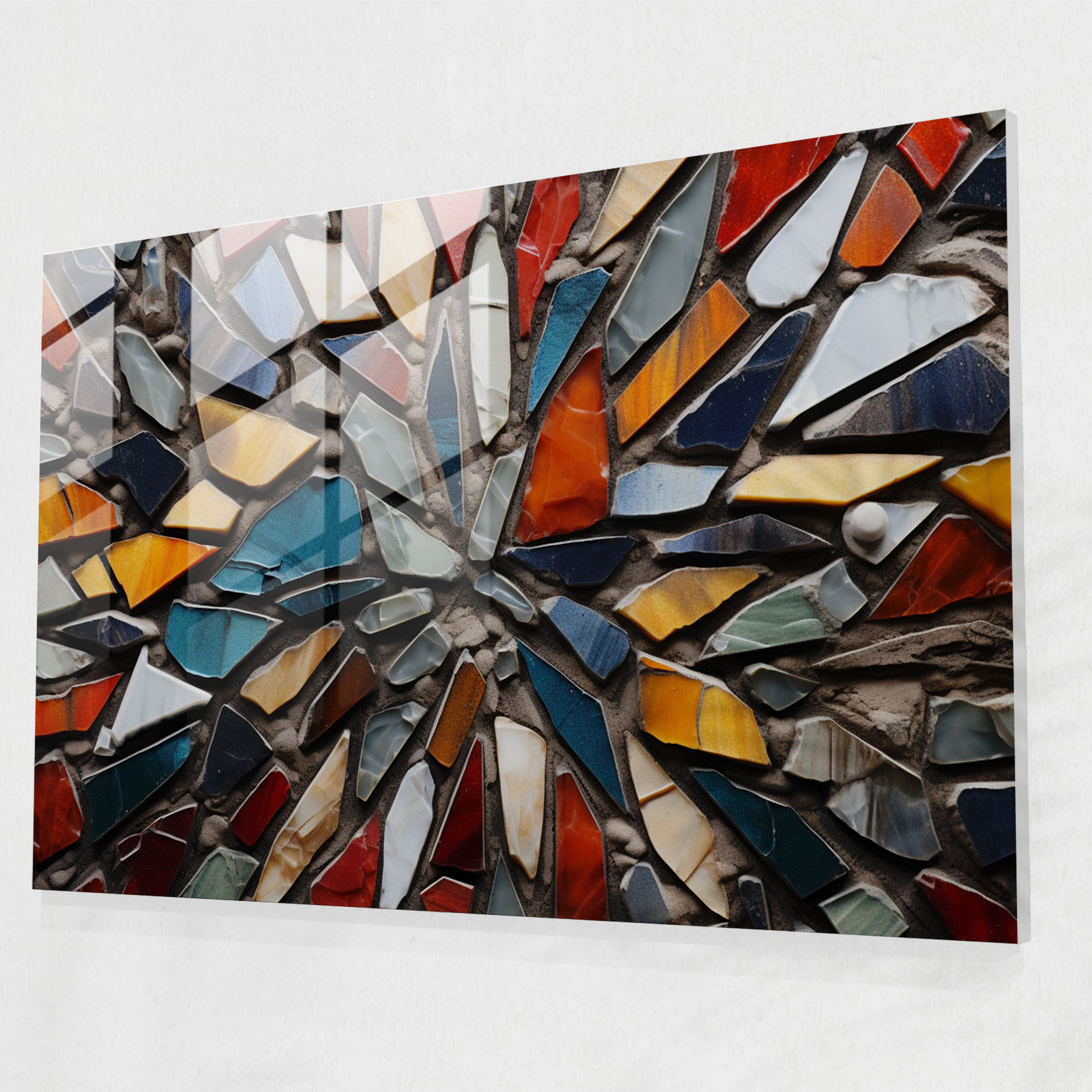 Ancient Arrowheads Glass Print - Ancient Weapons, Glass Print, Wall Decoration, Home Decoration