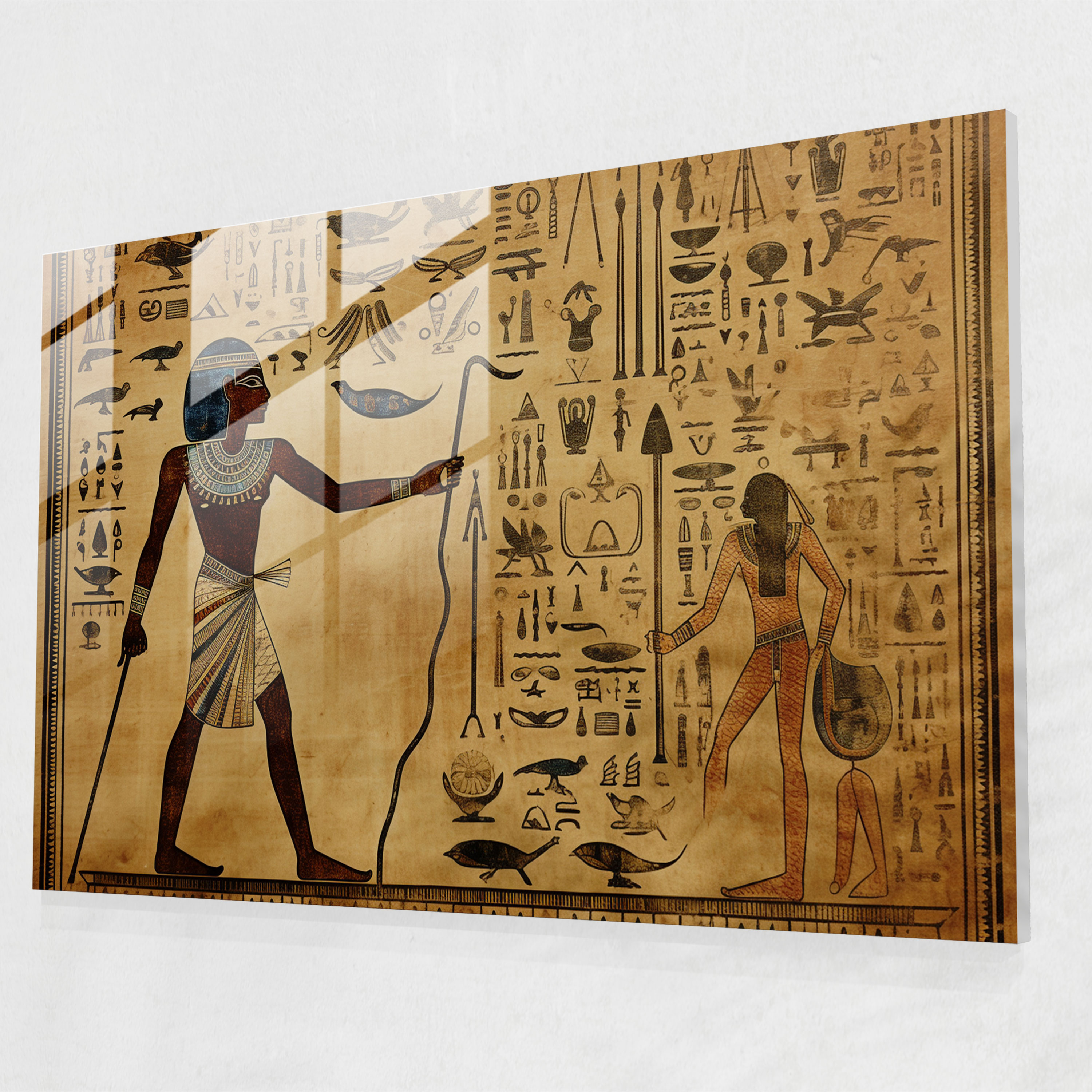 Ancient Weapons Home Decoration - Ancient Weapons, Home Decoration, Glass Print, Bow And Arrow