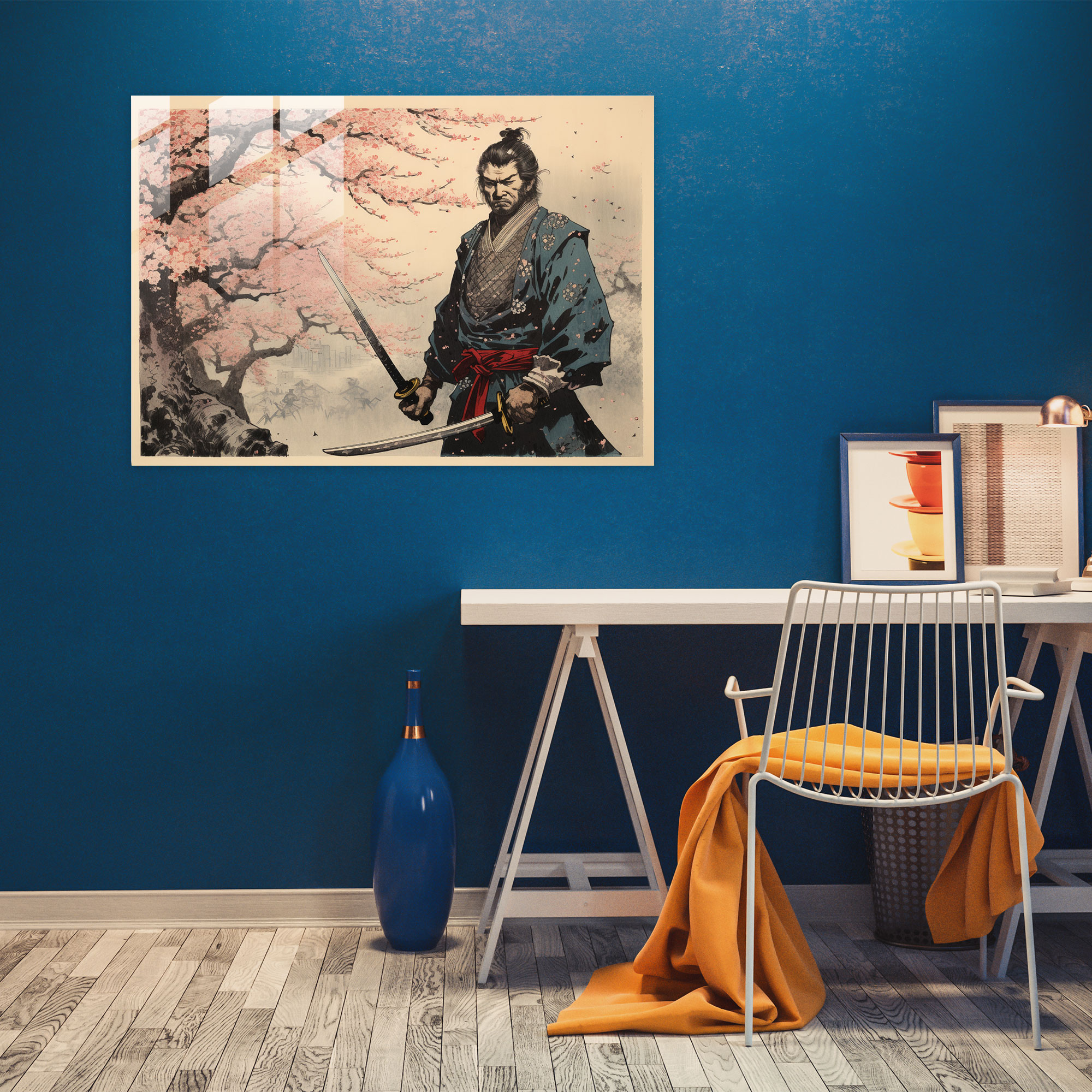 Ancient Weapons Wall Decoration - Ancient Weapons, Wall Decoration, Japanese Woodblock Print, Home Decoration