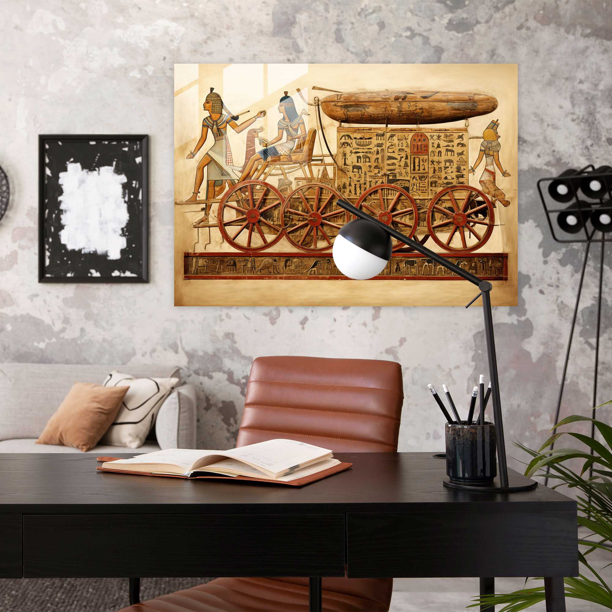 Ancient Weapons Wall Decoration - Ancient Weapons, Wall Decoration, Home Decoration, Glass Print