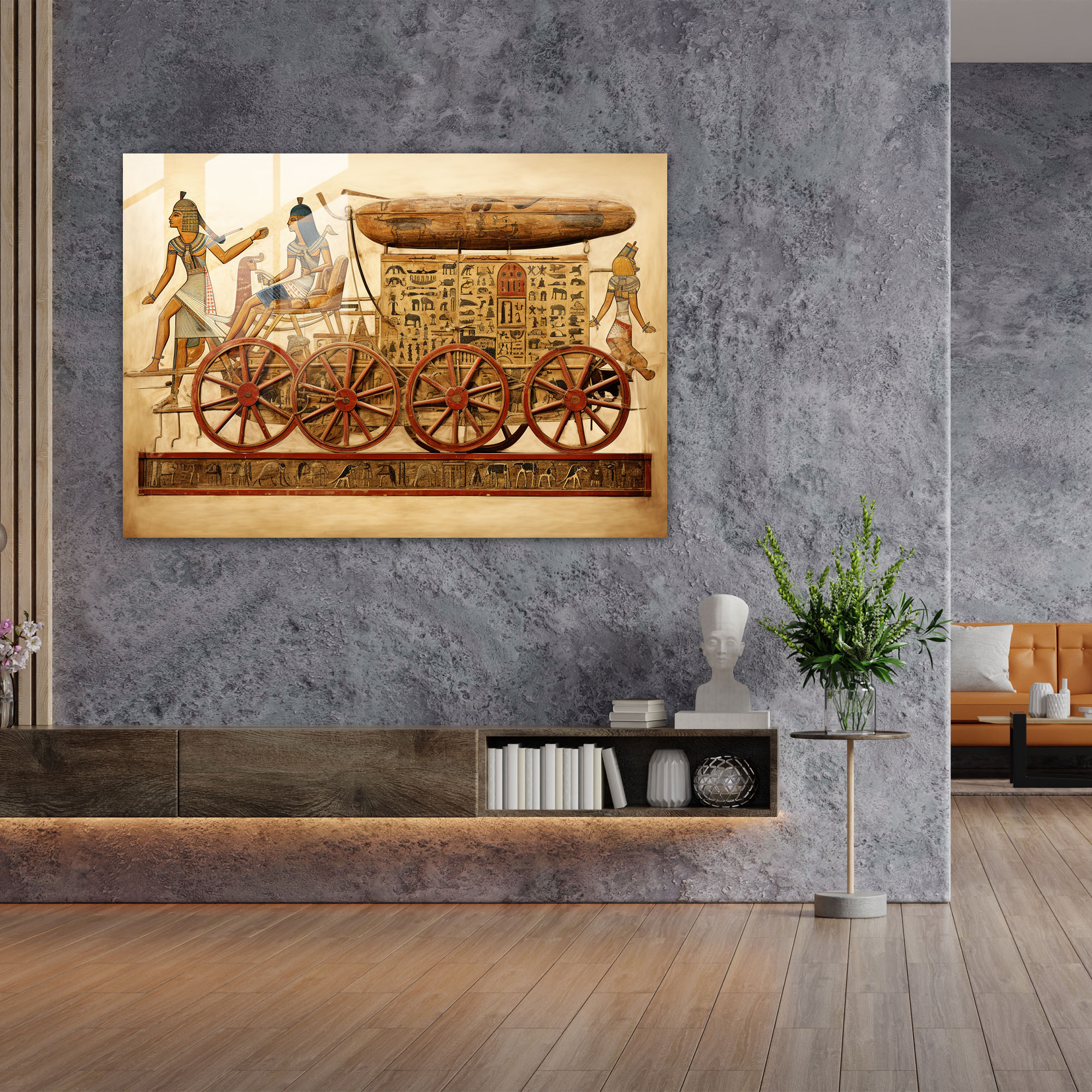Ancient Weapons Wall Decoration - Ancient Weapons, Wall Decoration, Home Decoration, Glass Print