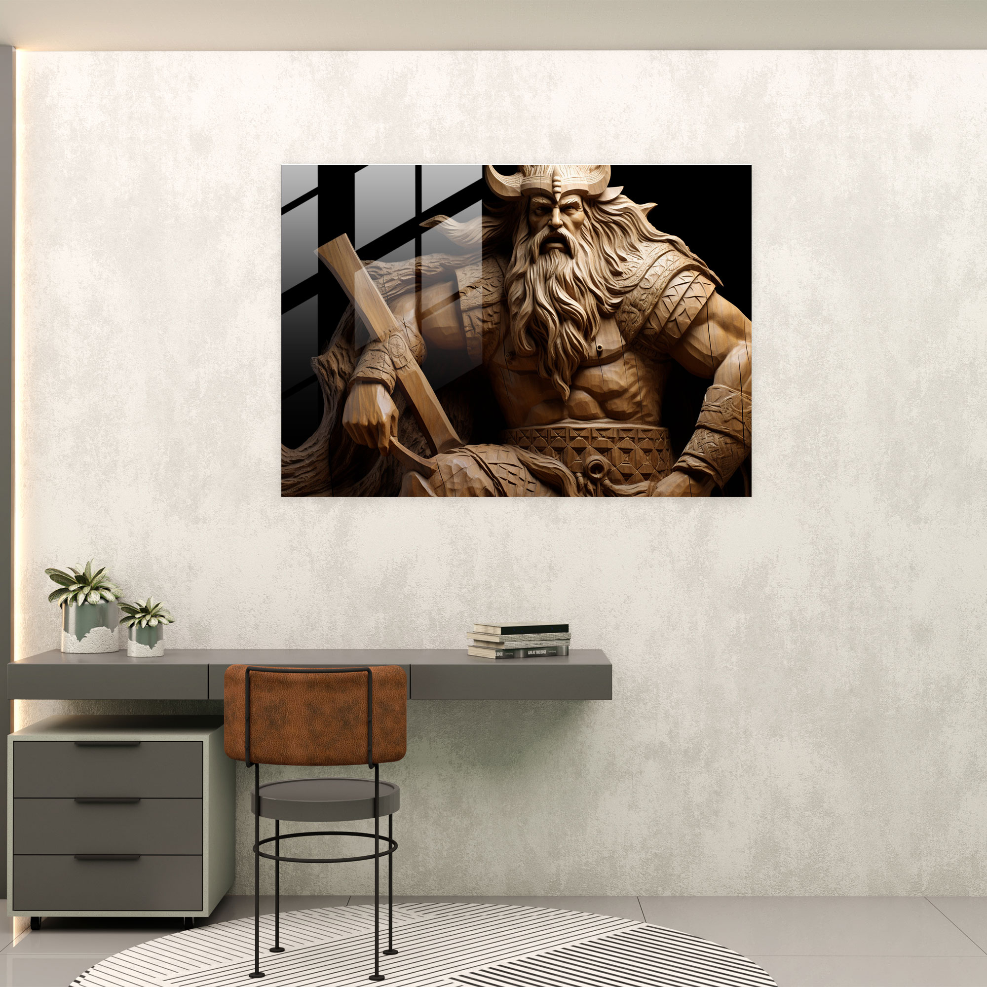 Ancient Weapons Glass Print - Ancient Weapons, Ancient Weapons, Glass Wall Art, Wall Decoration