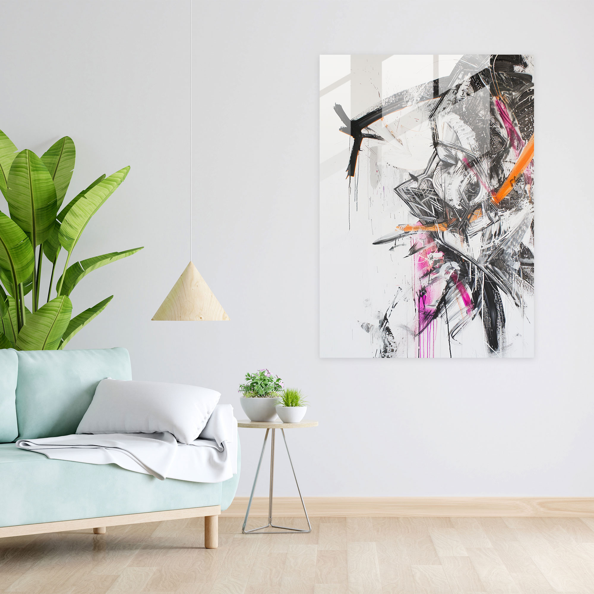 Action Painting Wall Decoration - Abstract Compositions And Intricate Details - Action Painting, Modern Art, Action Painting, Abstract Art