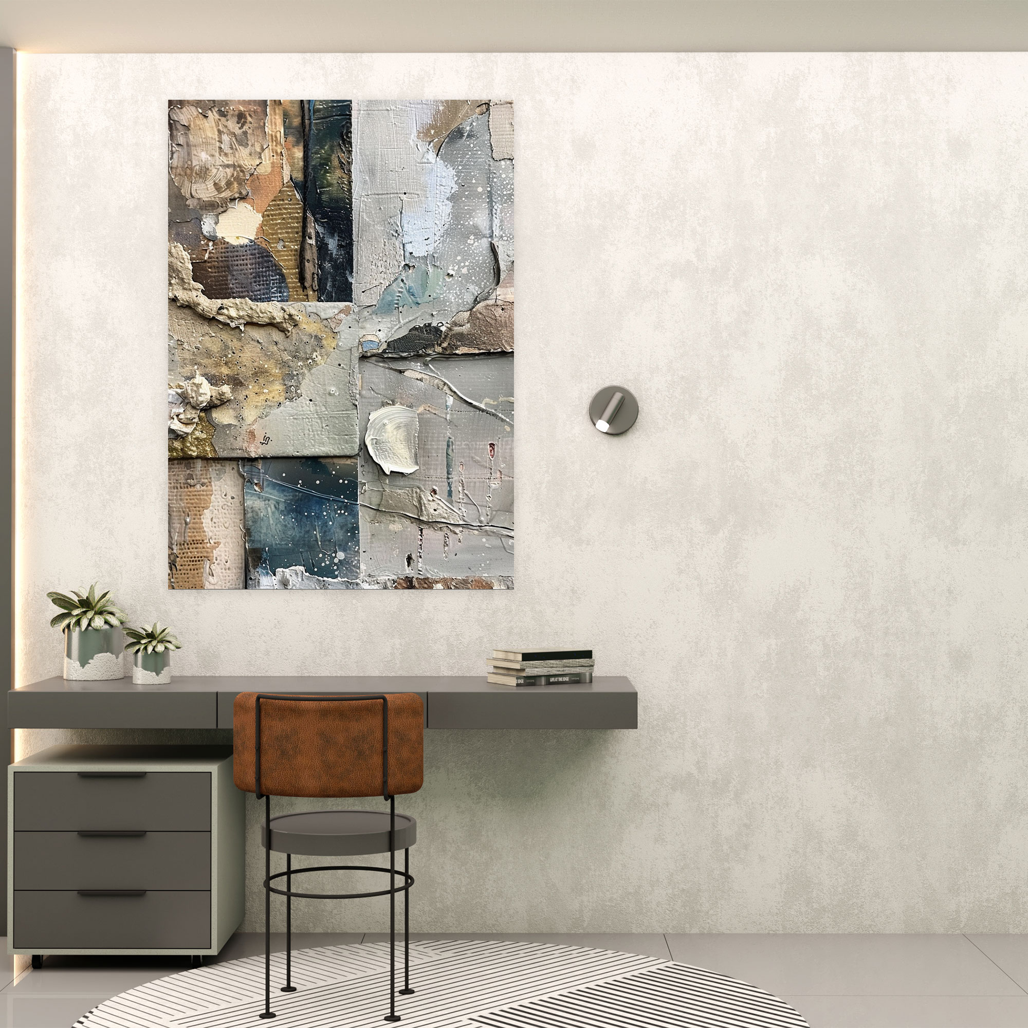 Cubaction Paintingism Wall Decoration - Action Painting, Wall Decoration, Home Decoration, Canvas