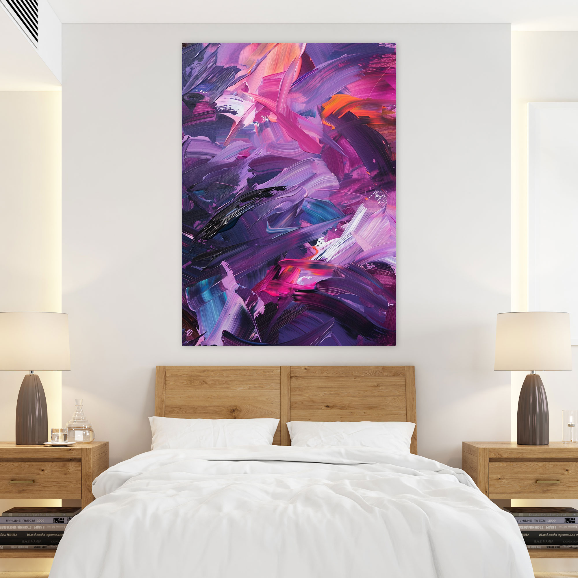 Action Painting Canvas Wall Decoration - Action Painting, Wall Decoration, Home Decoration, Action Painting