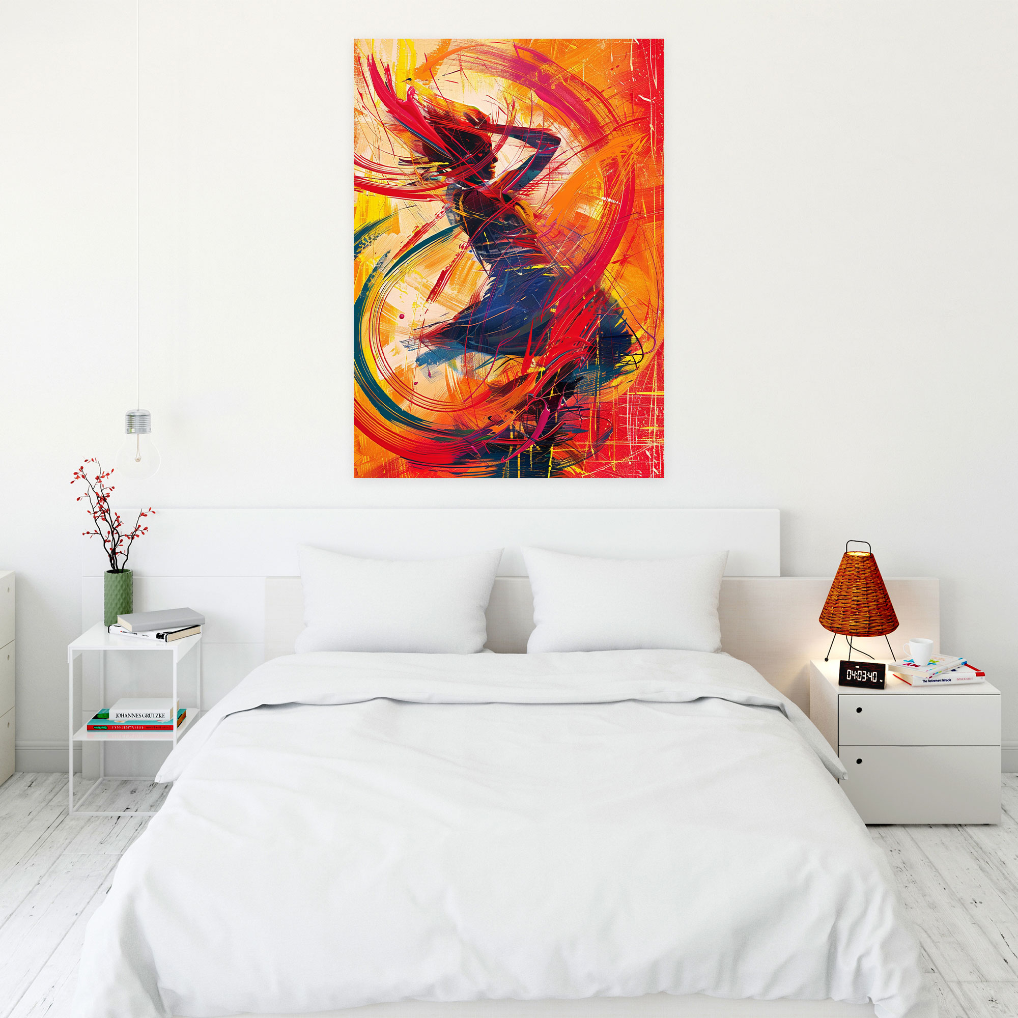 Action Painting Wall Decoration - Action Painting, Home Decoration, Wall Art, Action Painting
