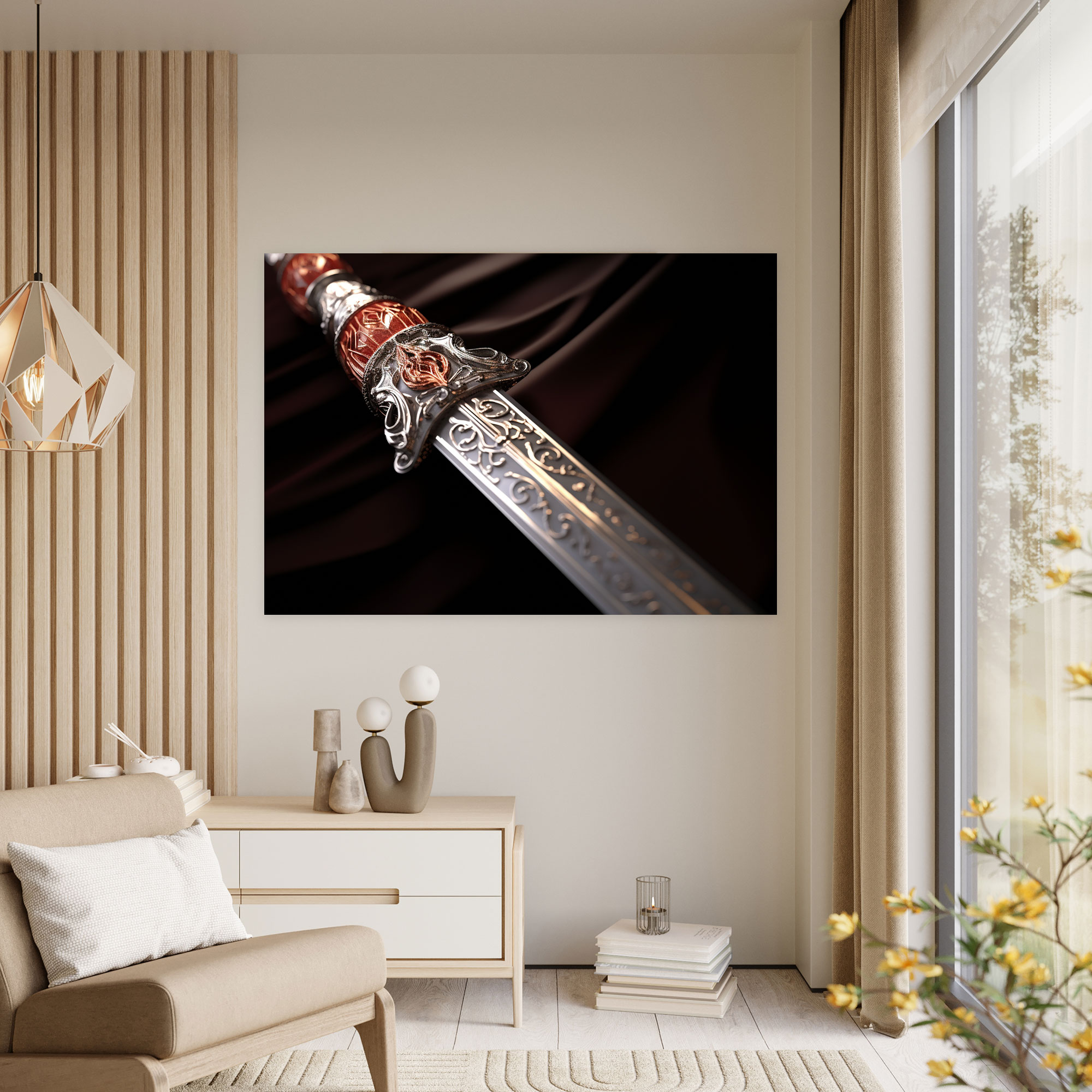 Ancient Weapons Wall Art - Roman Gladius Sword Canvas Print - Ancient Weapons, Home Decoration, Canvas, Canvas Print