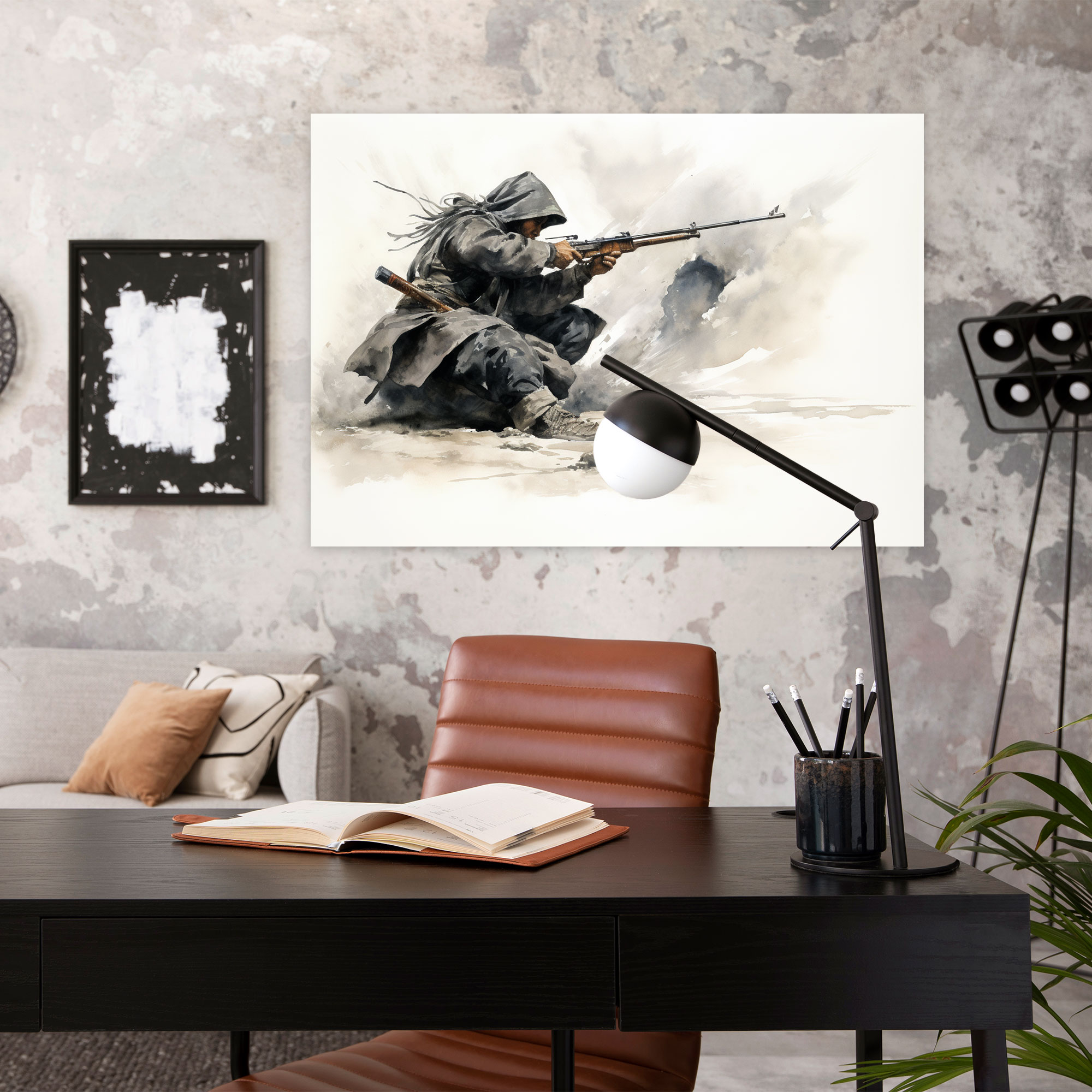 Ancient Weapons Wall Art - Chinese Crossbowman Canvas Print - Ancient Weapons, Ancient Weapons, Wall Art, Canvas Wall Art