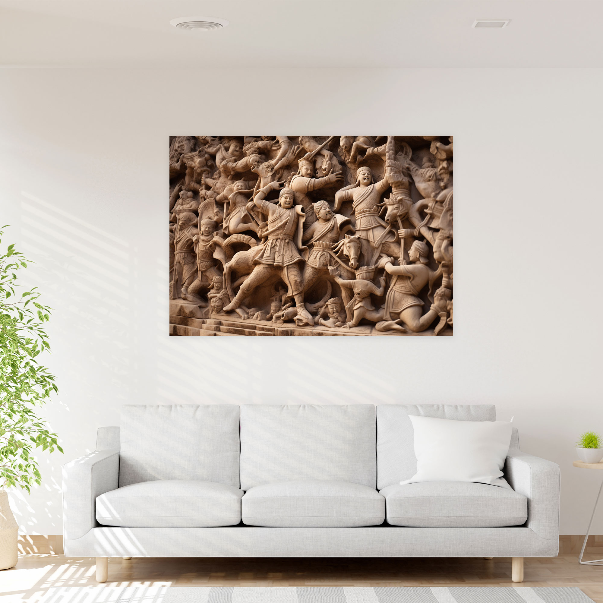 Ancient Weapons Wall Art - Ancient Weapons, Canvas Wall Art, Wall Decoration, Combat