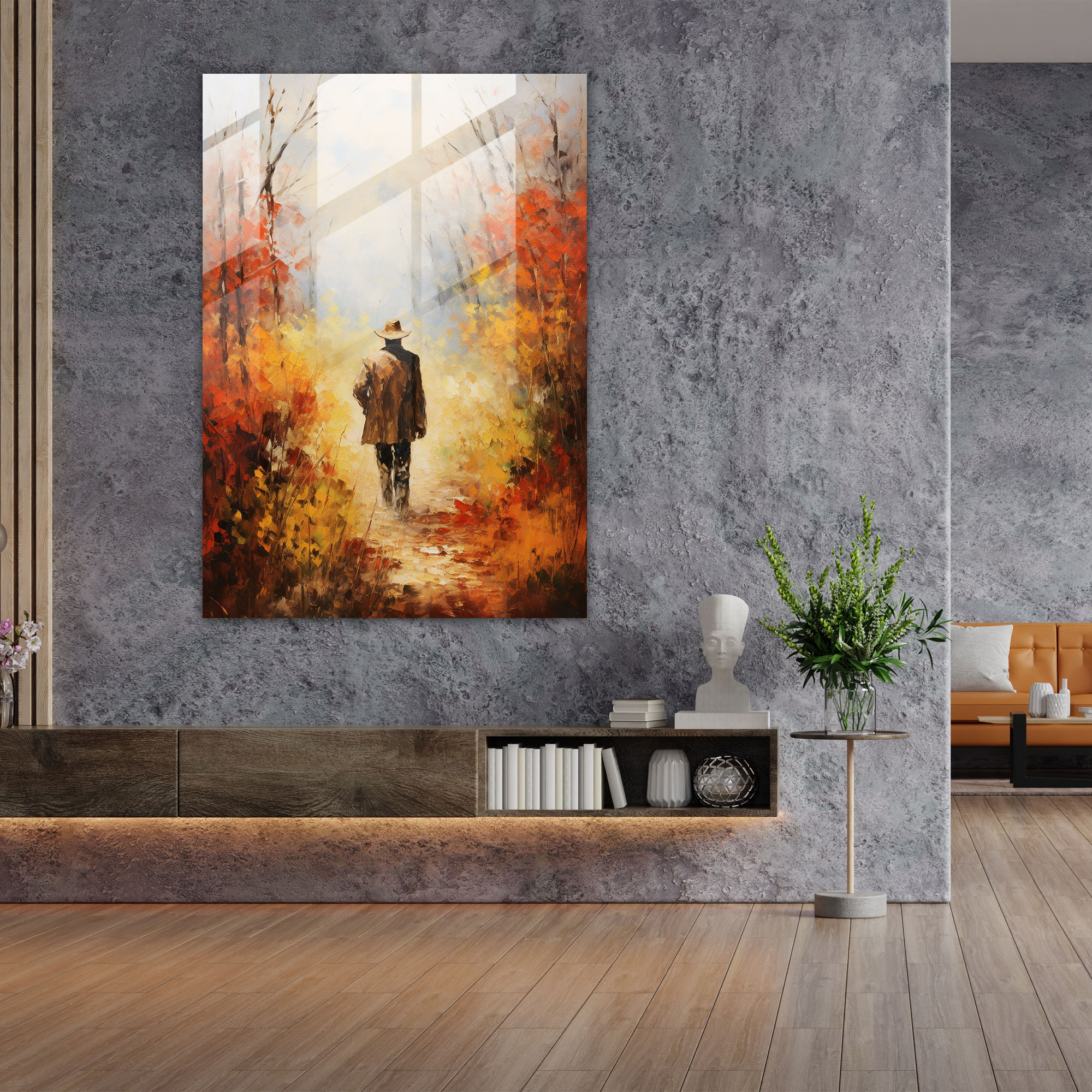 Animals Dressed Like Humans Glass Print - Animals Dressed Like Humans, Glass Print, Wall Decoration, Modern Art