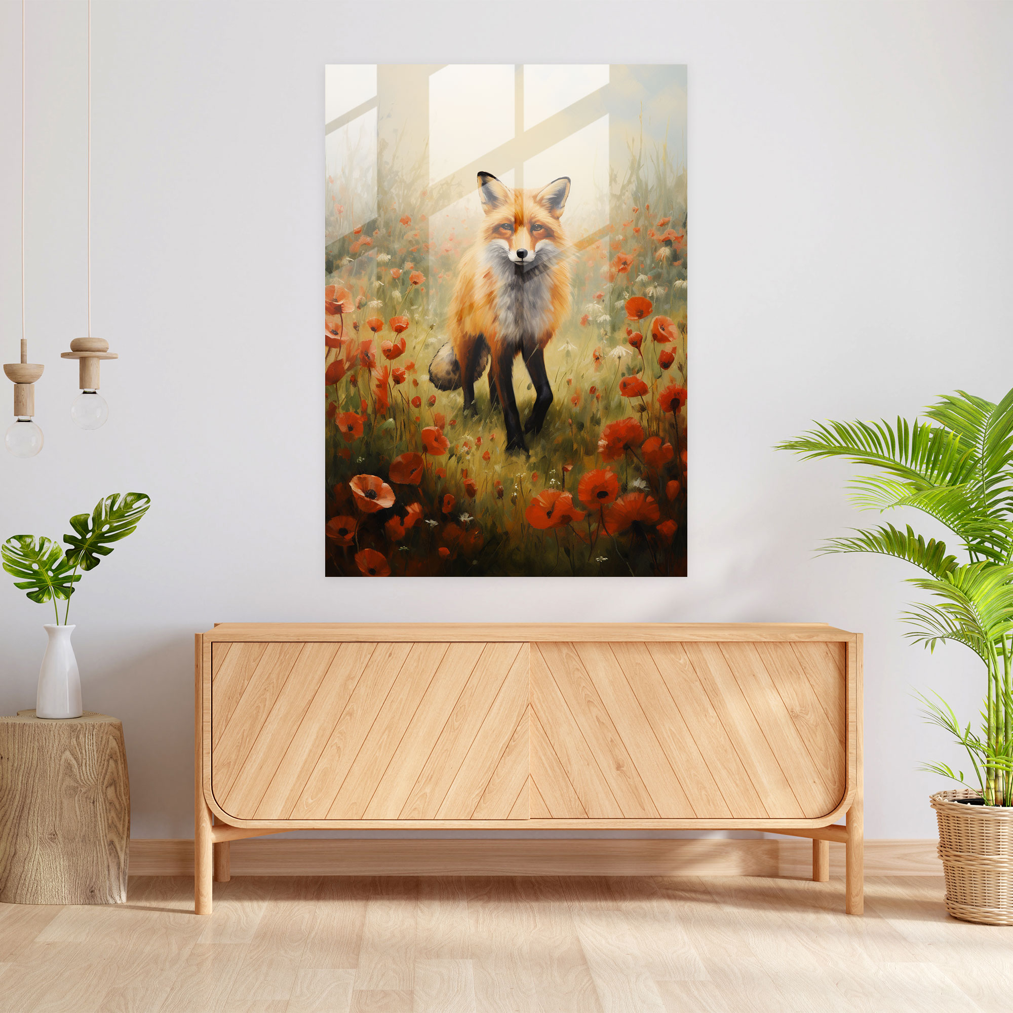 Animals Dressed Like Humans Glass Print - Animals Dressed Like Humans, Top Hat, Glass Print, Elegance