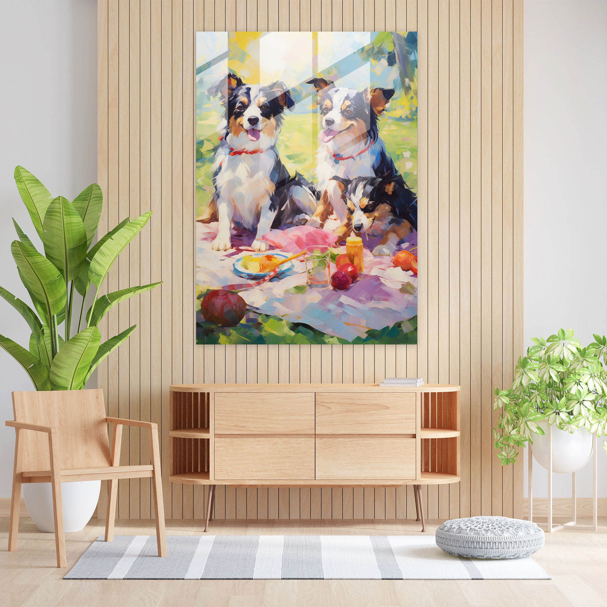 Animals Dressed Like Humans Glass Print - Animals Dressed Like Humans, Glass Wall Art, Modern Art, Animals Dressed Like Humans