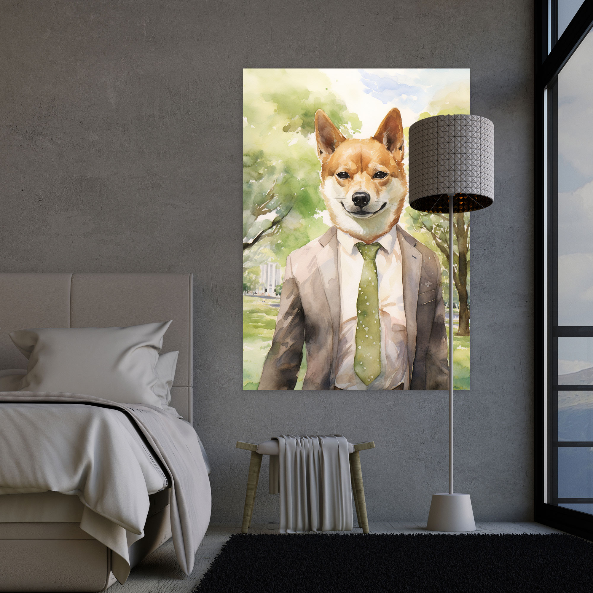 Animals Dressed Like Humans Canvas Print - Animals Dressed Like Humans, Canvas, Wall Art, Canvas Print