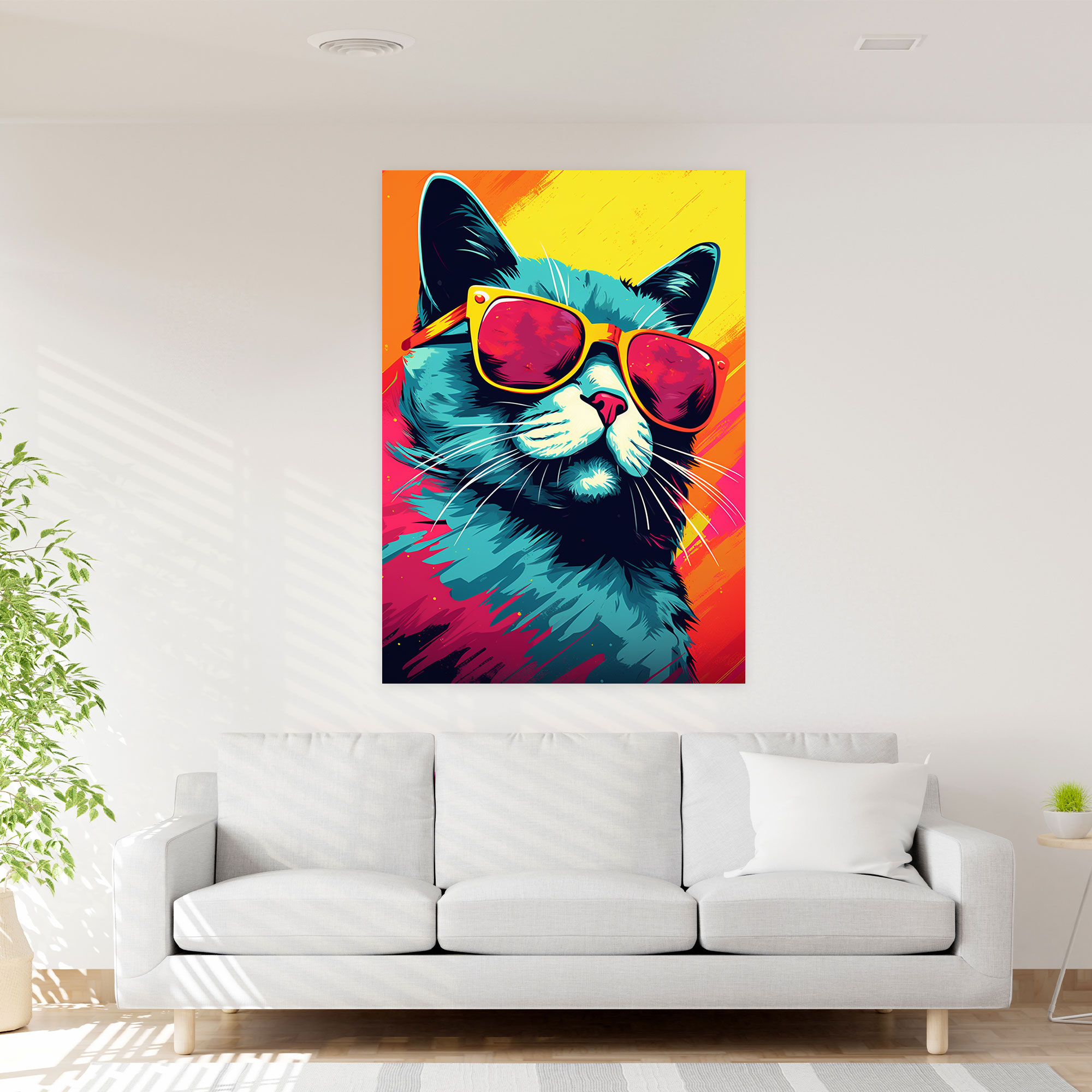Animals Dressed Like Humans Wall Art - Animals Dressed Like Humans, Canvas Wall Art, Home Decoration, Canvas Print