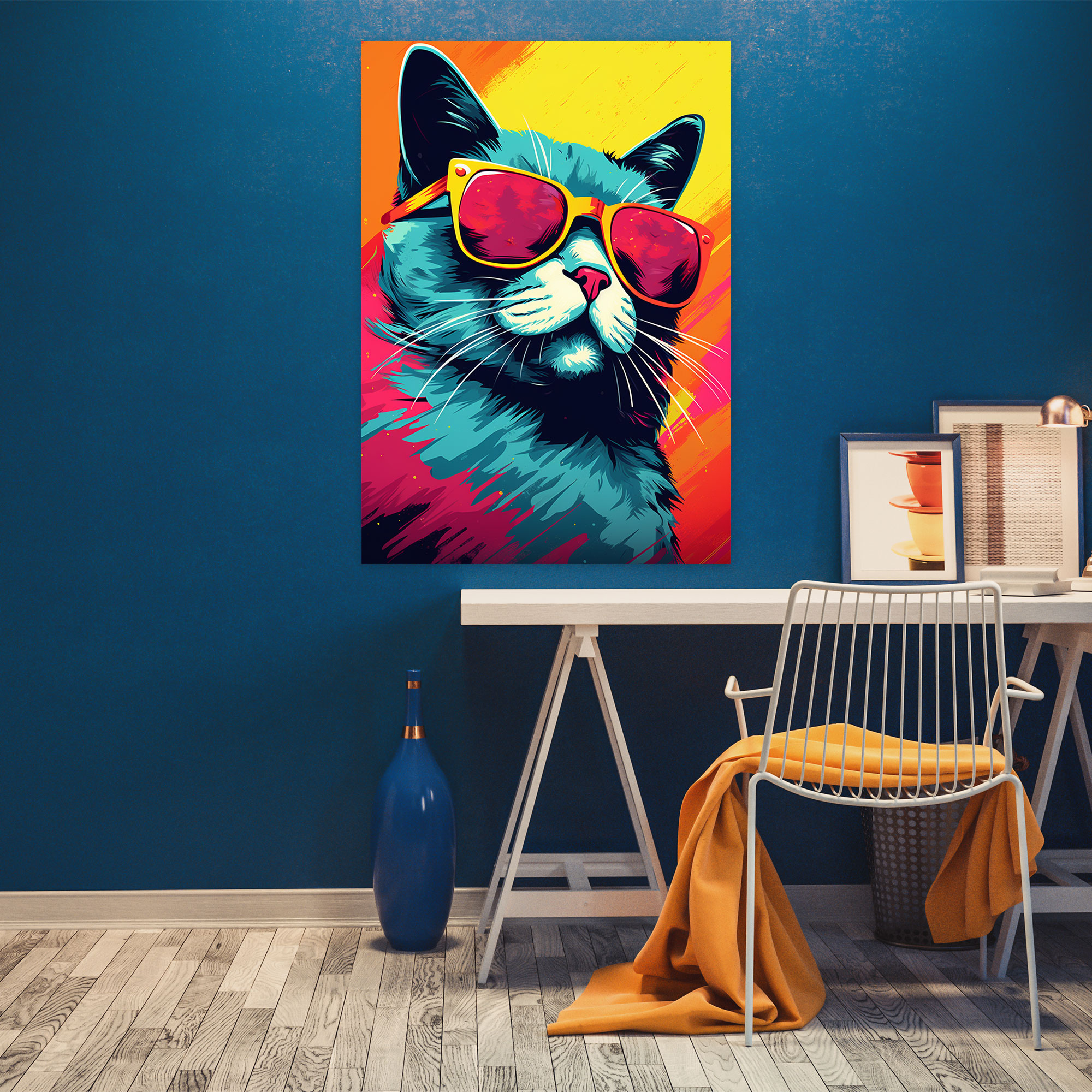 Animals Dressed Like Humans Wall Art - Animals Dressed Like Humans, Canvas Wall Art, Home Decoration, Canvas Print
