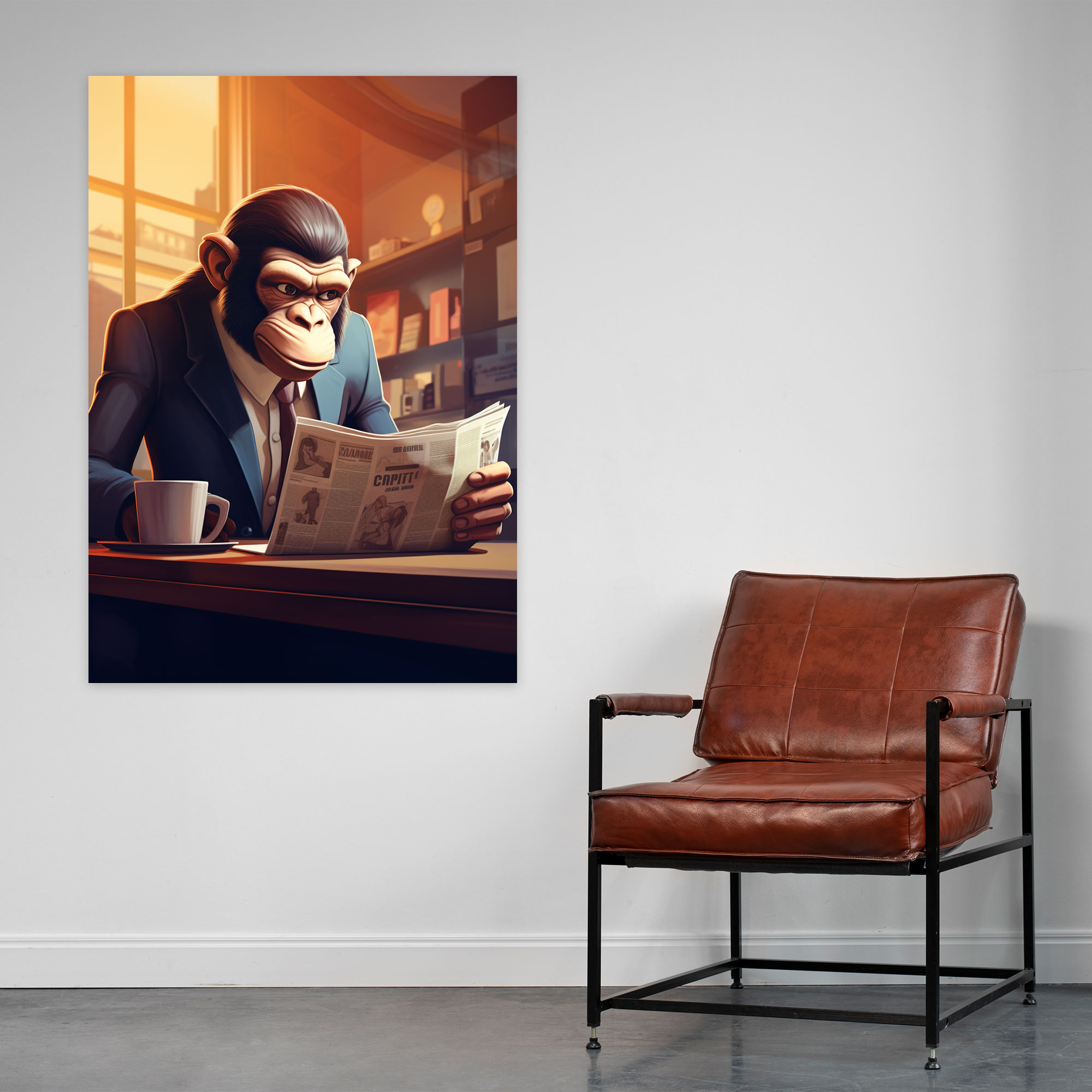 Animals Dressed Like Humans Wall Art - Animals Dressed Like Humans, Wall Decoration, Home Decoration, Canvas Print