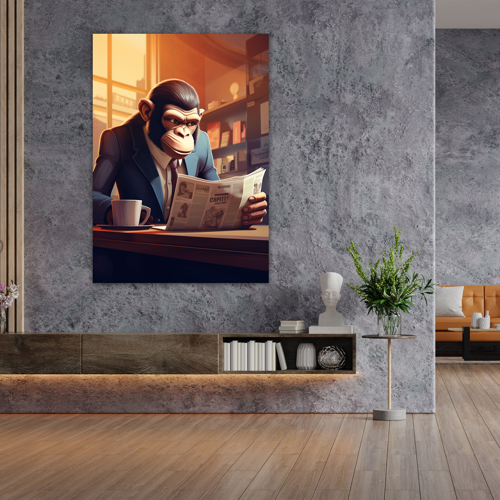 Animals Dressed Like Humans Wall Art - Animals Dressed Like Humans, Wall Decoration, Home Decoration, Canvas Print