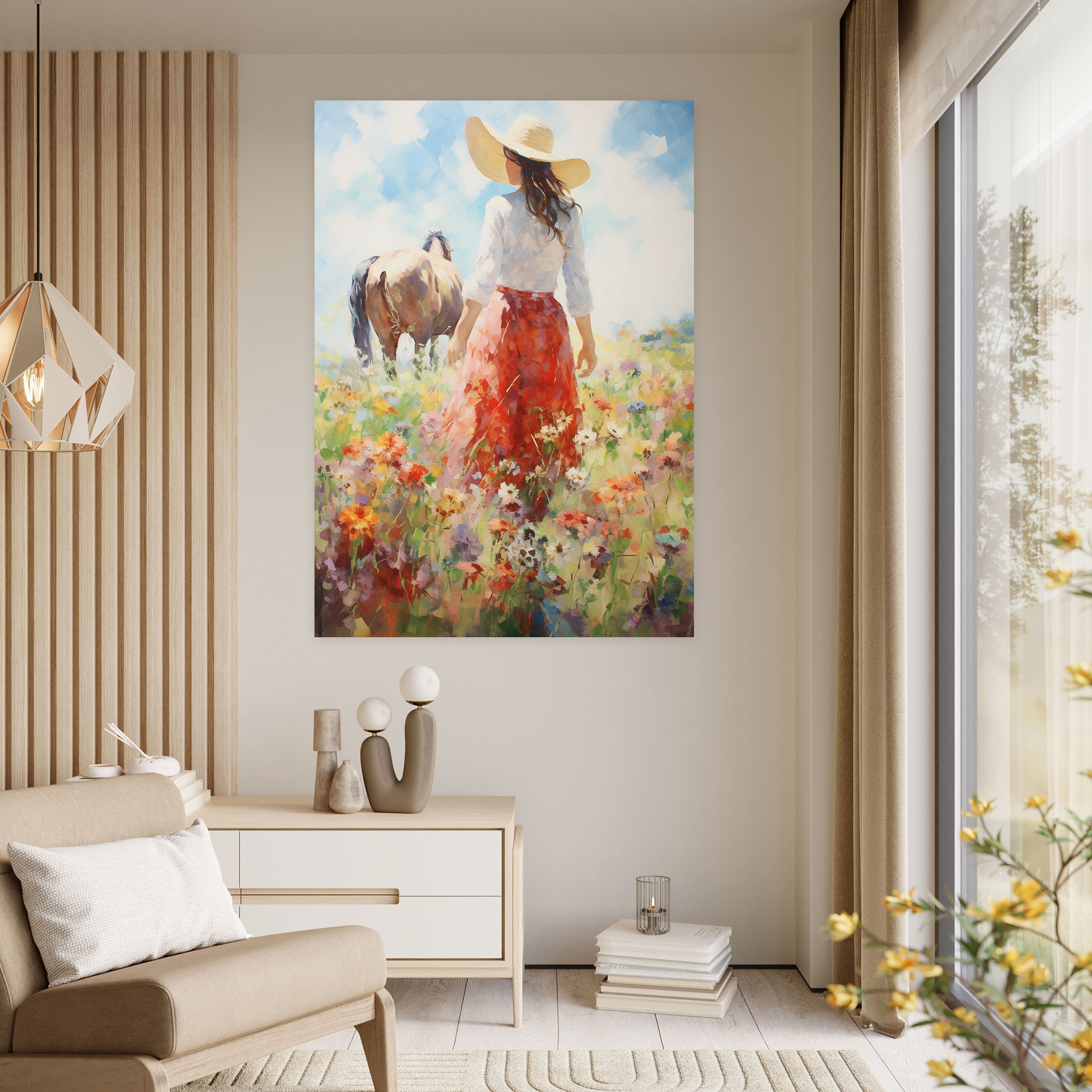 Animals Dressed Like Humans Wall Art - Animals Dressed Like Humans, Impressionistic Painting, Canvas Print, Canvas Wall Art