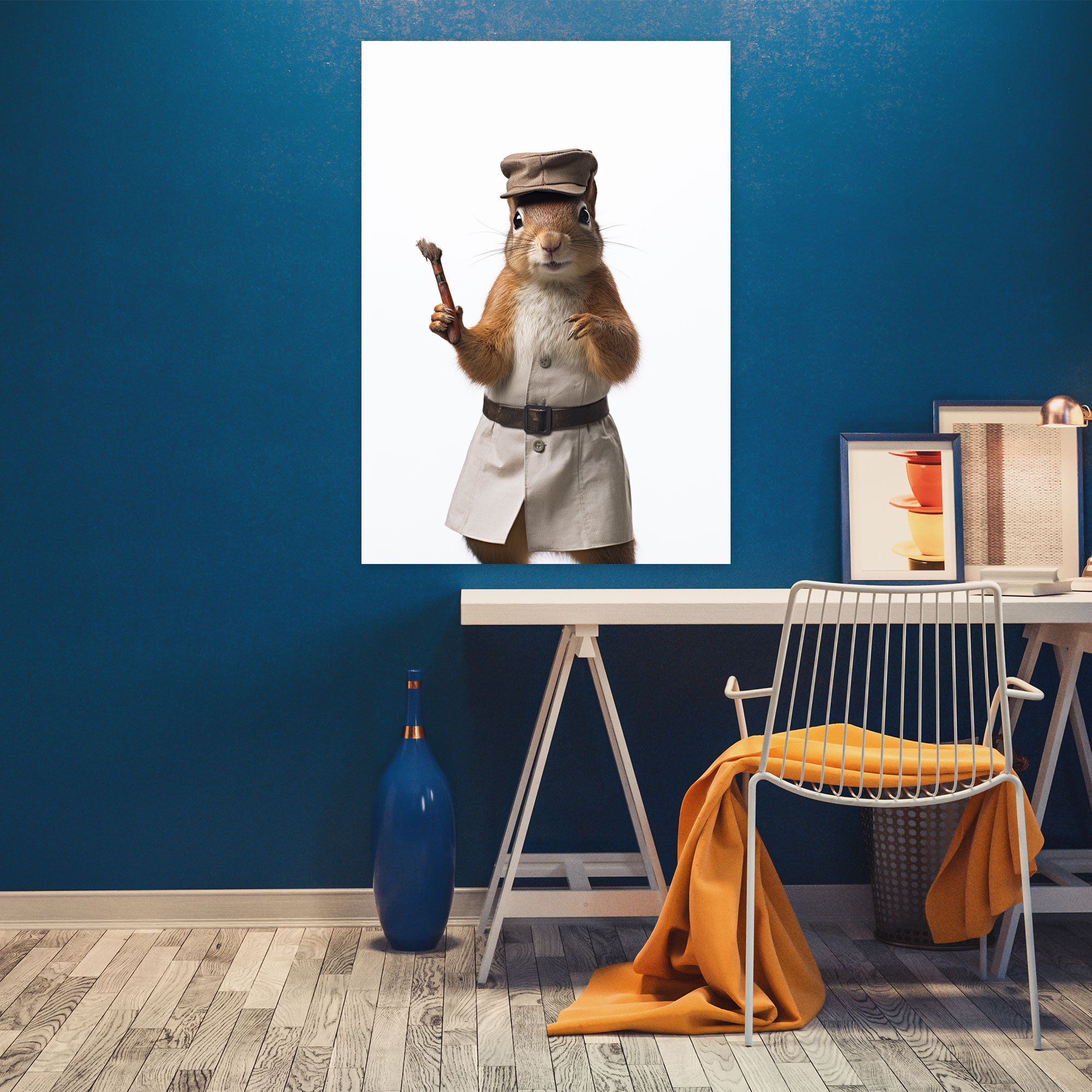 Animals Dressed Like Humans Wall Art - Animals Dressed Like Humans, Home Decoration, Canvas Print, Canvas Wall Art