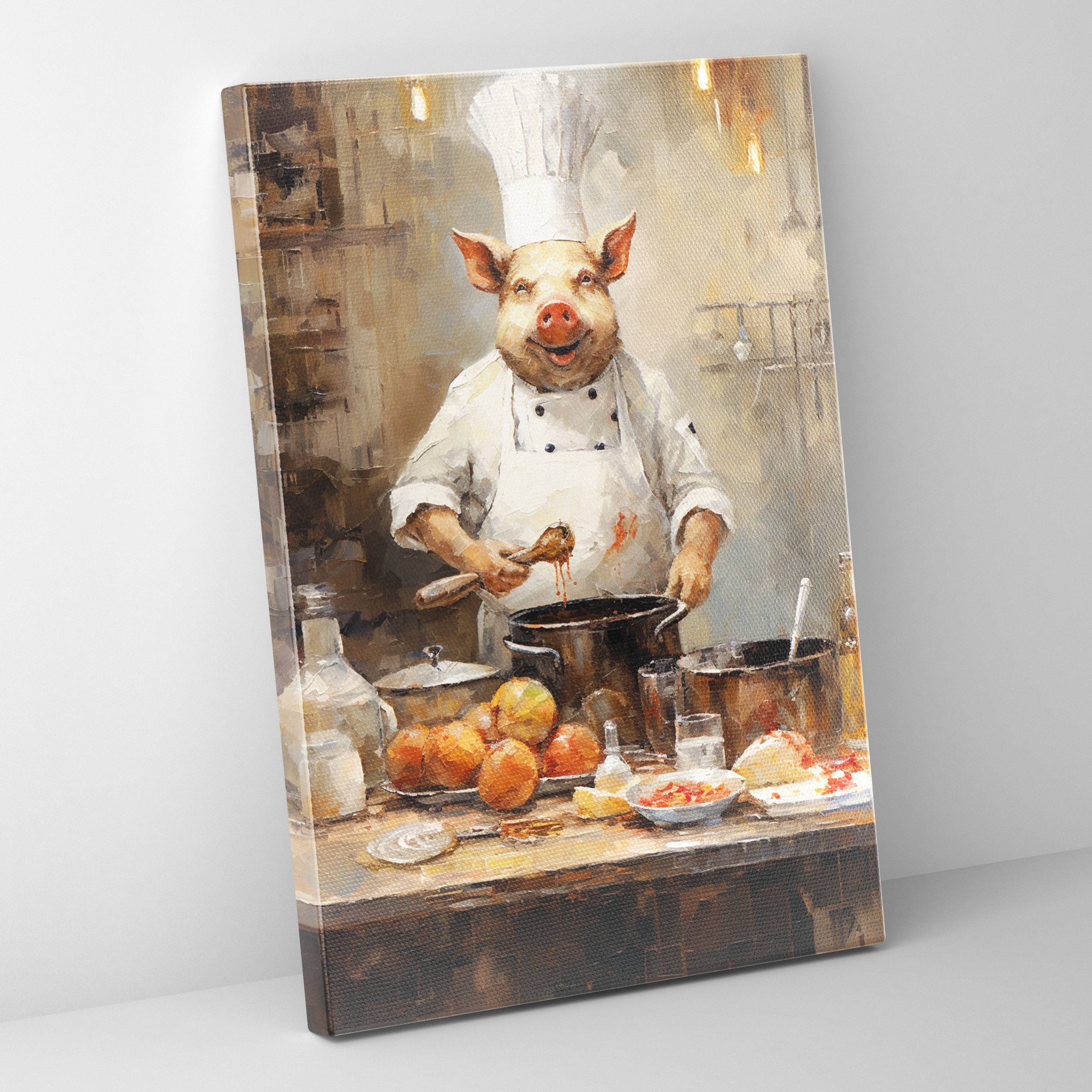 Animals Dressed Like Humans Wall Decoration - Animals Dressed Like Humans, Wall Art, Canvas, Wall Decoration