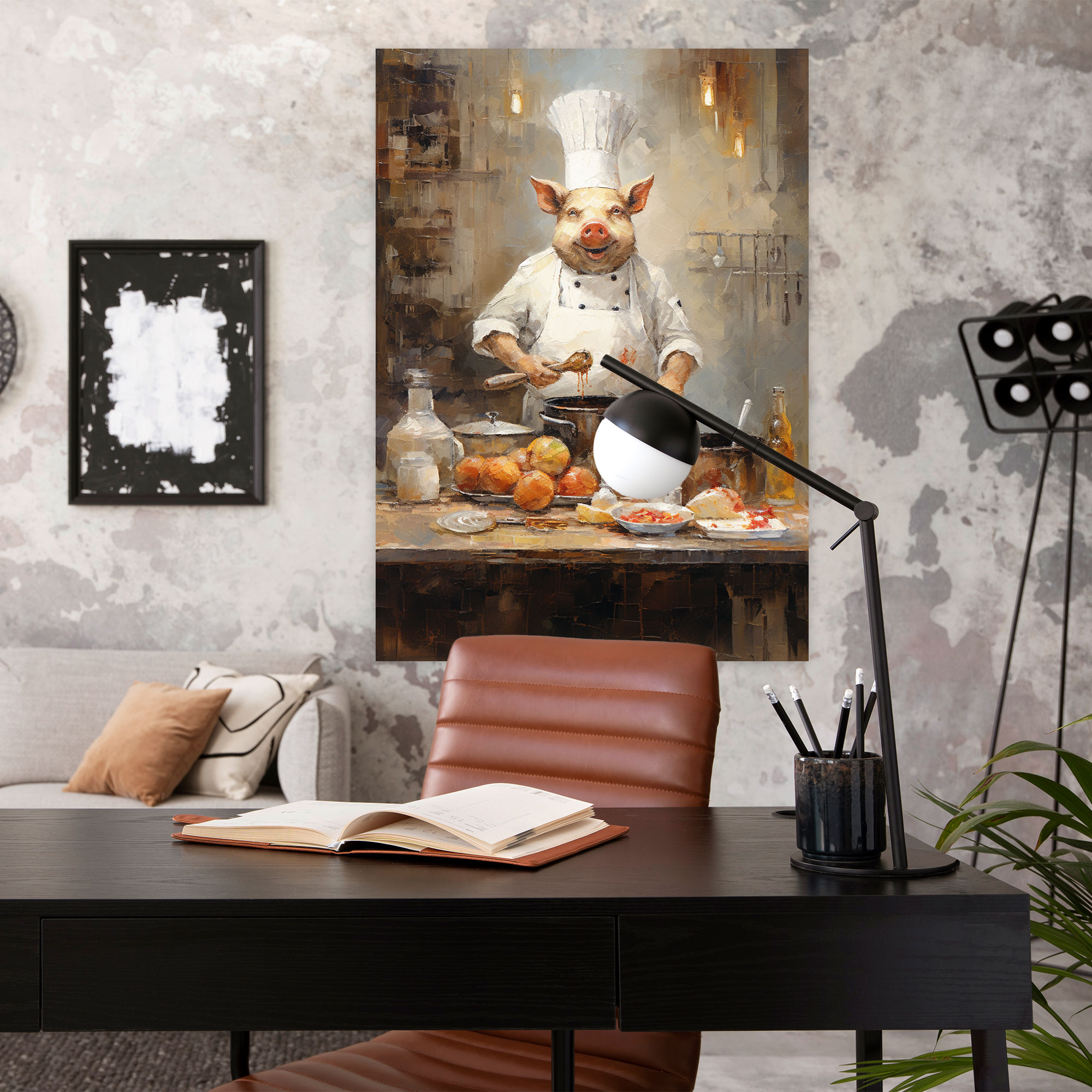 Animals Dressed Like Humans Wall Decoration - Animals Dressed Like Humans, Wall Art, Canvas, Wall Decoration