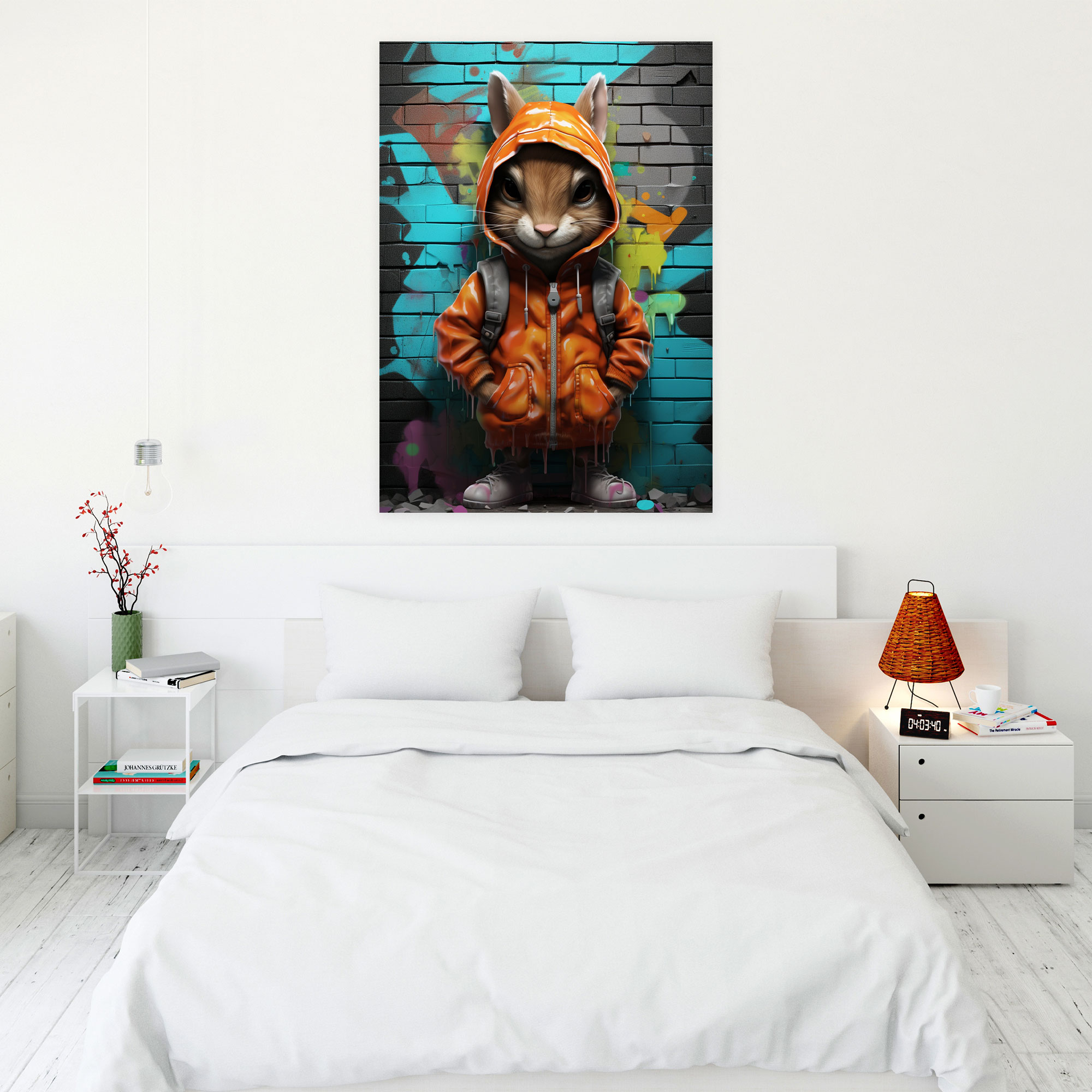 Animals Dressed Like Humans Canvas Print - Animals Dressed Like Humans, Home Decoration, Canvas Wall Art, Wall Decoration