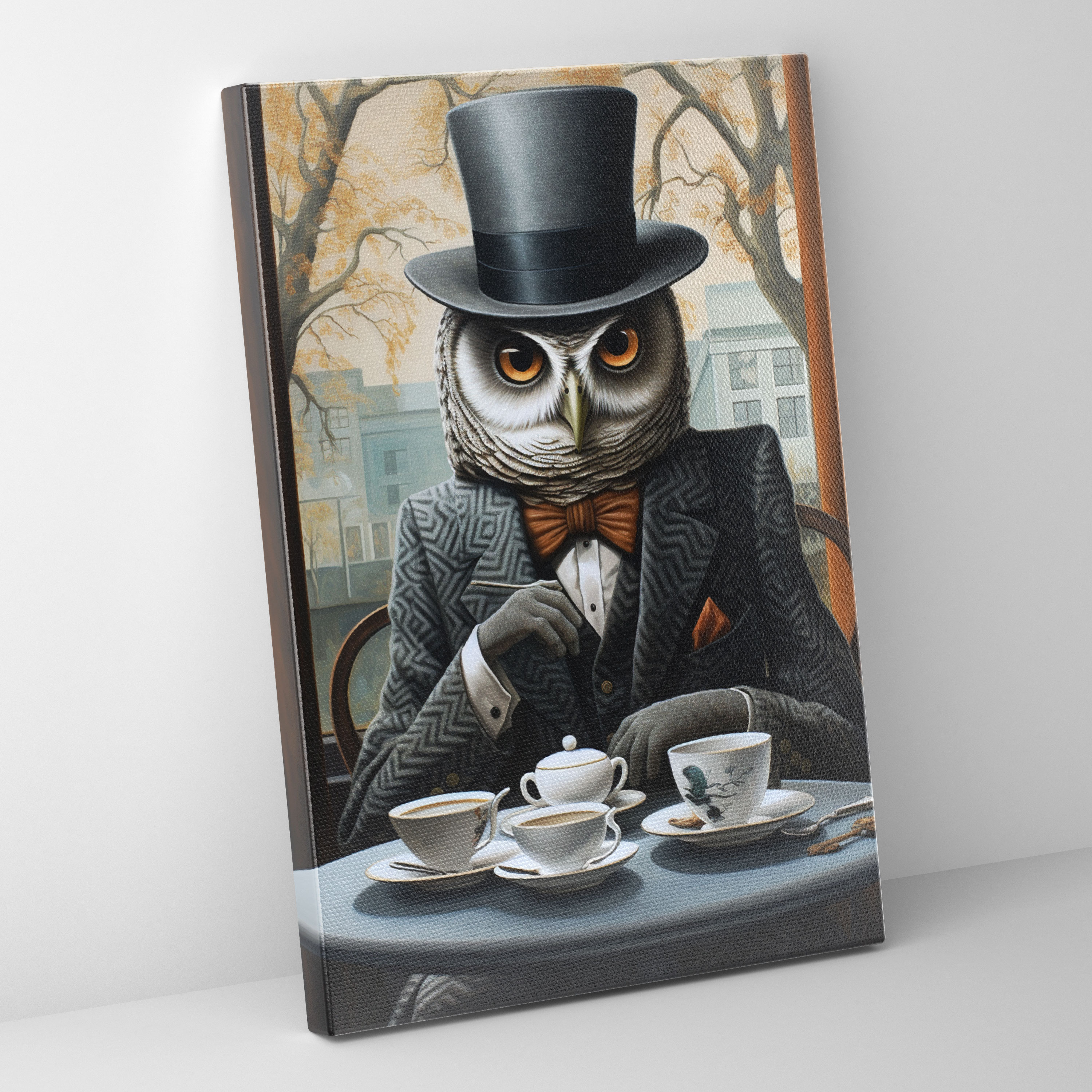 Animals Dressed Like Humans Wall Decoration - Animals Dressed Like Humans, Canvas Wall Art, Wall Art, Canvas