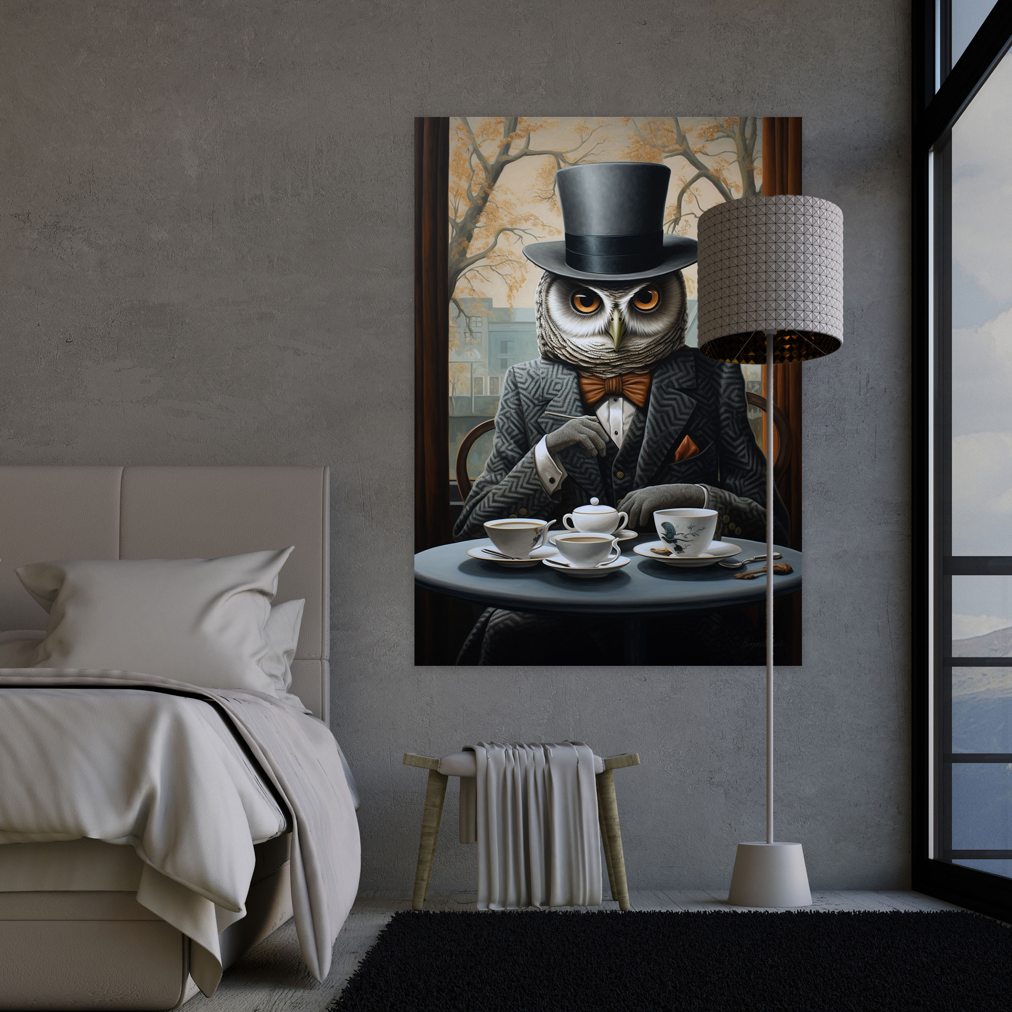 Animals Dressed Like Humans Wall Decoration - Animals Dressed Like Humans, Canvas Wall Art, Wall Art, Canvas