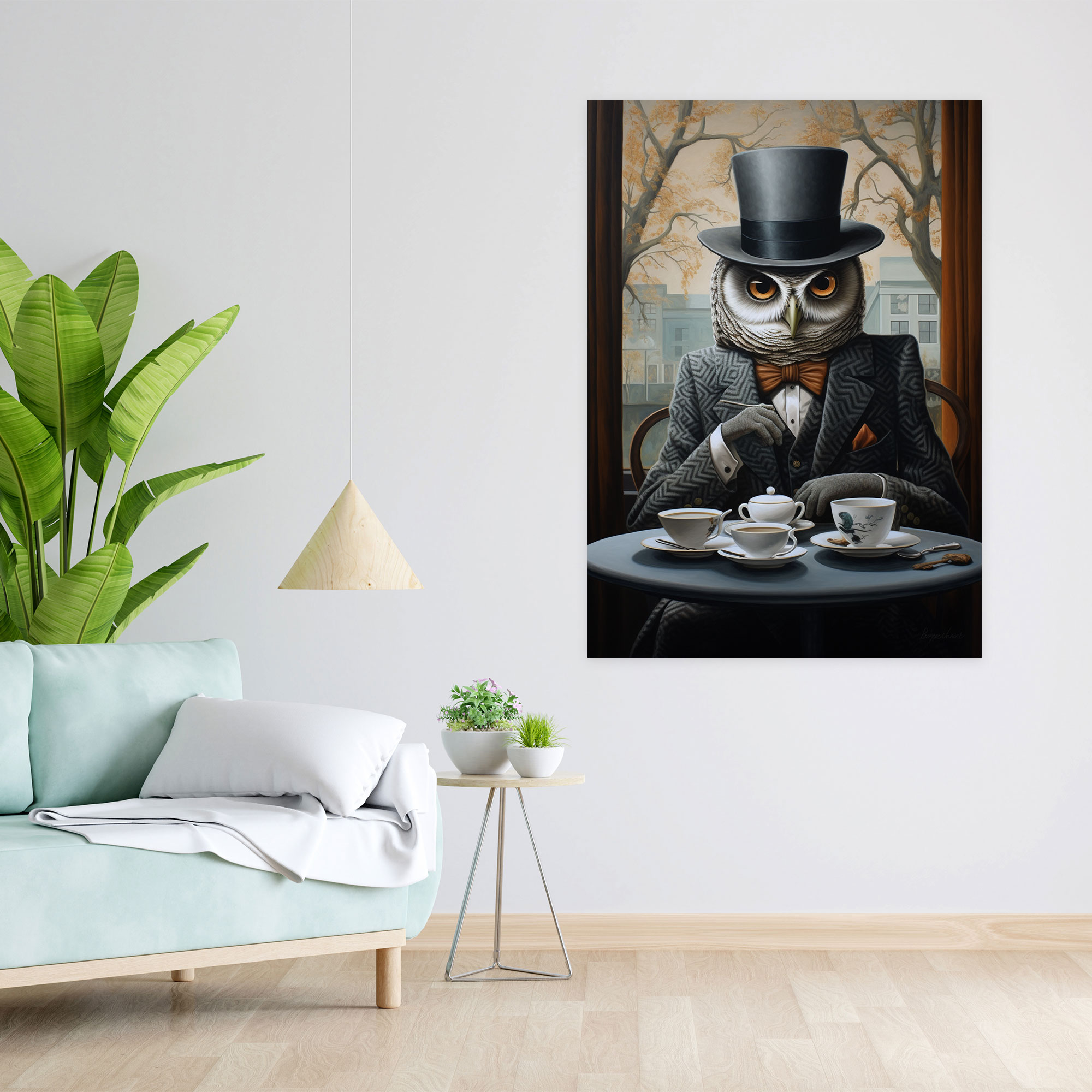 Animals Dressed Like Humans Wall Decoration - Animals Dressed Like Humans, Canvas Wall Art, Wall Art, Canvas