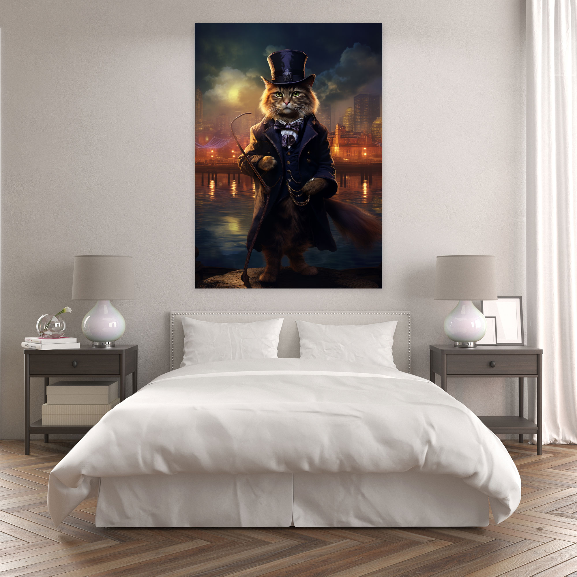 Animals Dressed Like Humans Wall Decoration - Animals Dressed Like Humans, Animals Dressed Like Humans, Digital Art, Sophistication