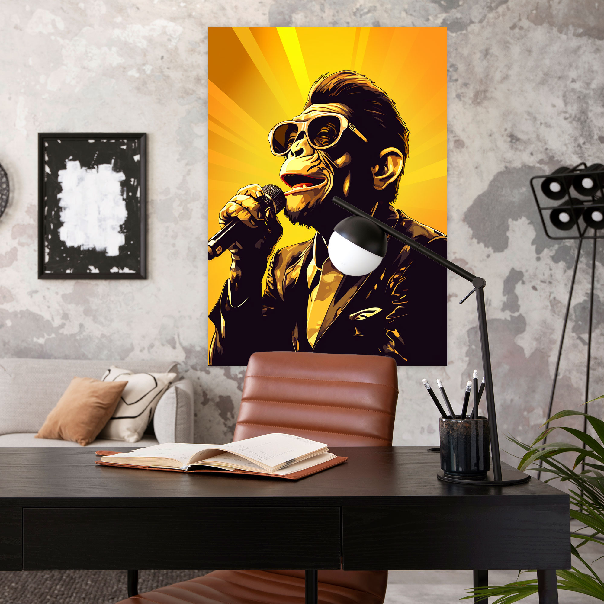 Animals Dressed Like Humans Canvas Print - Animals Dressed Like Humans, Animals Dressed Like Humans, Canvas, Home Decoration