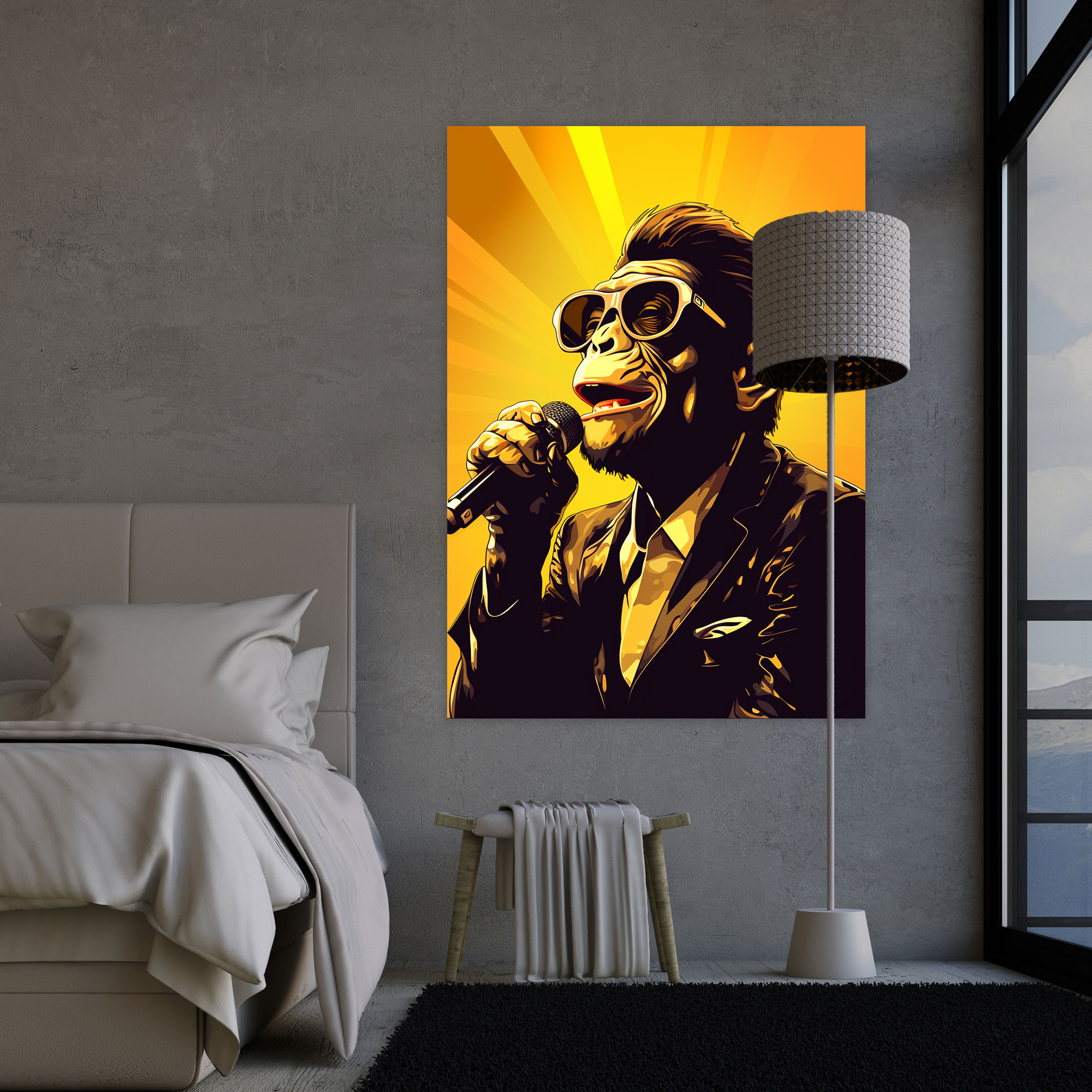 Animals Dressed Like Humans Canvas Print - Animals Dressed Like Humans, Animals Dressed Like Humans, Canvas, Home Decoration