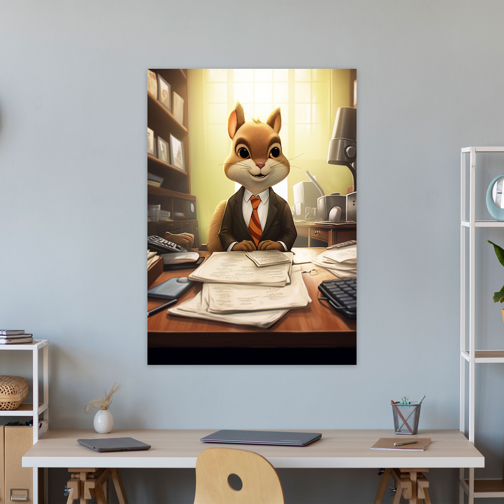 Animals Dressed Like Humans Canvas Print - Animals Dressed Like Humans, Canvas, Canvas Print, Animals Dressed Like Humans