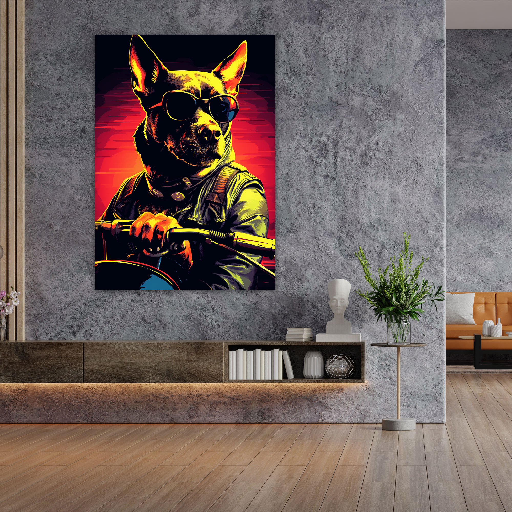 Animals Dressed Like Humans Wall Decoration - Animals Dressed Like Humans, Canvas Print, Canvas, Canvas Wall Art