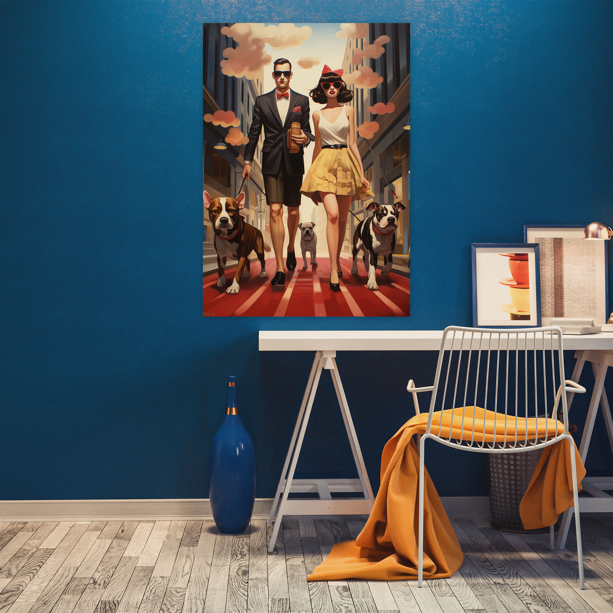 Animals Dressed Like Humans Wall Art - Animals Dressed Like Humans, Home Decoration, Canvas, Wall Art