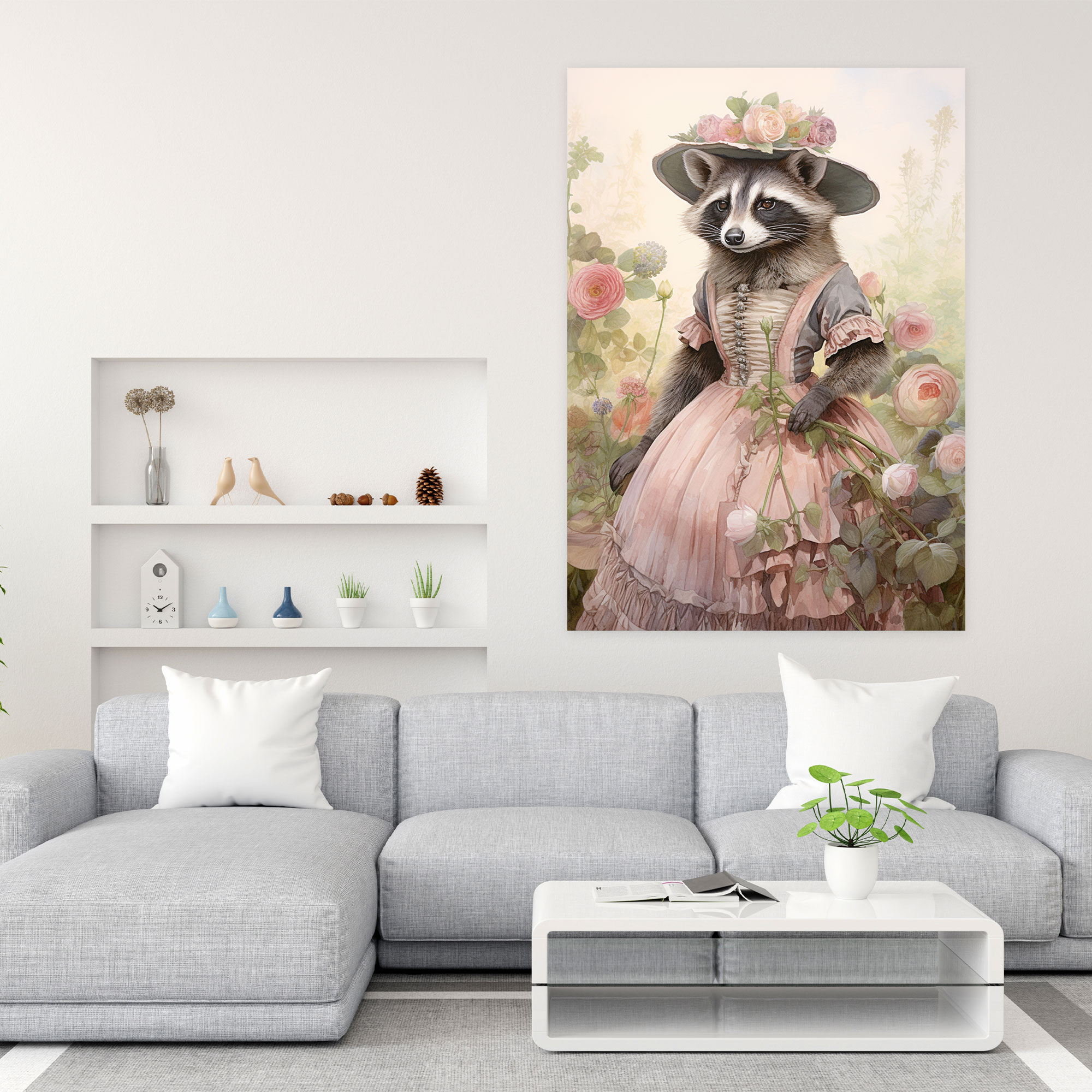 Animals Dressed Like Humans Wall Art - Animals Dressed Like Humans, Animals Dressed Like Humans, Wall Art, Home Decoration