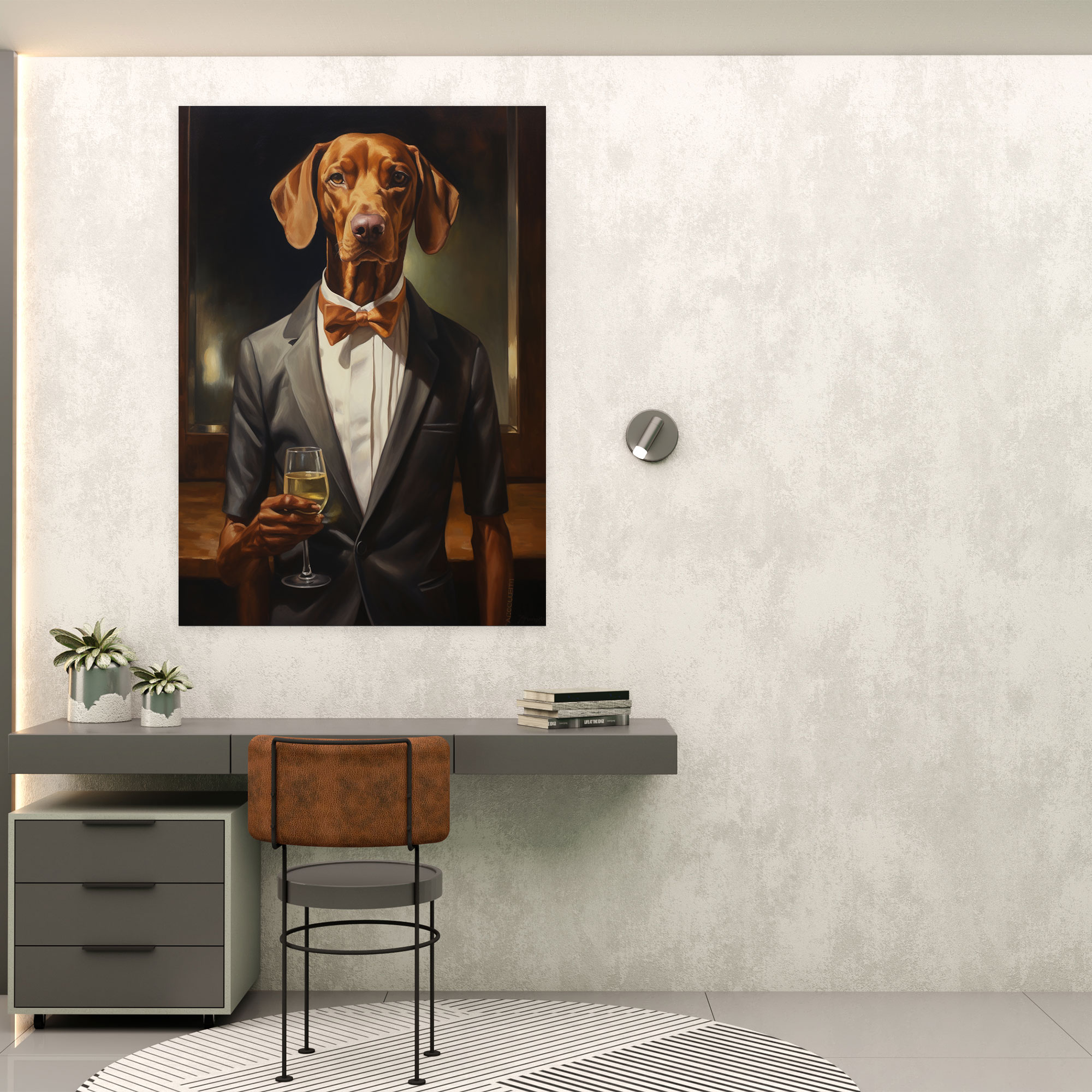 Animals Dressed Like Humans Wall Art - Animals Dressed Like Humans, Fine Art, Wall Art, Home Decoration