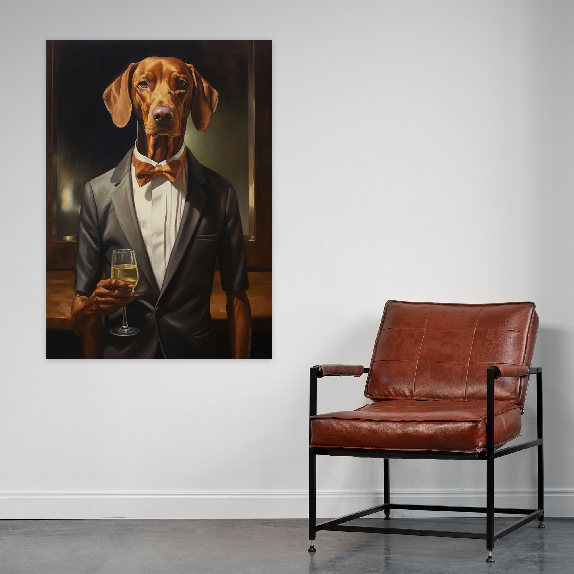 Animals Dressed Like Humans Wall Art - Animals Dressed Like Humans, Fine Art, Wall Art, Home Decoration
