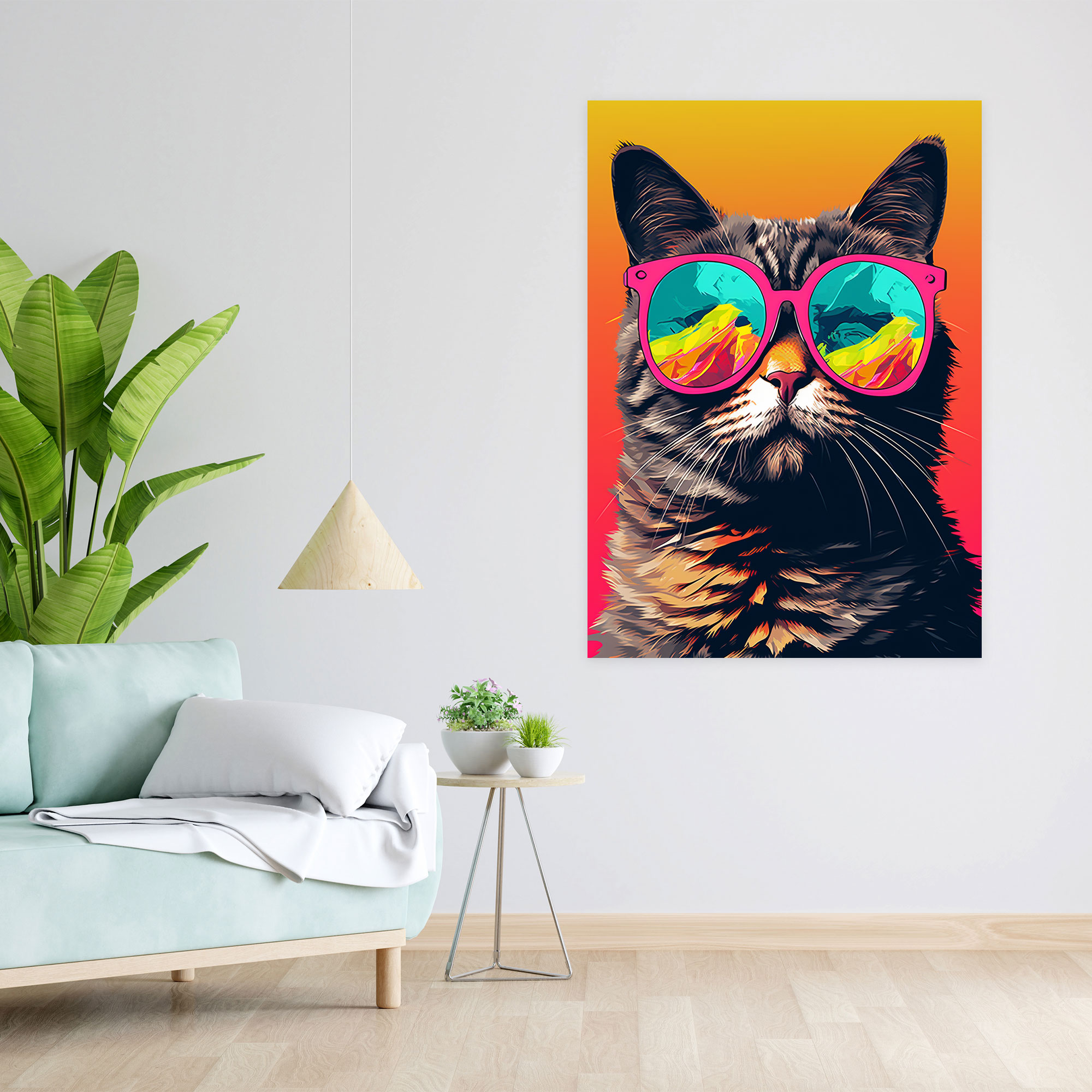 Animals Dressed Like Humans Wall Art - Animals Dressed Like Humans, Captivating, Wall Decoration, Bold