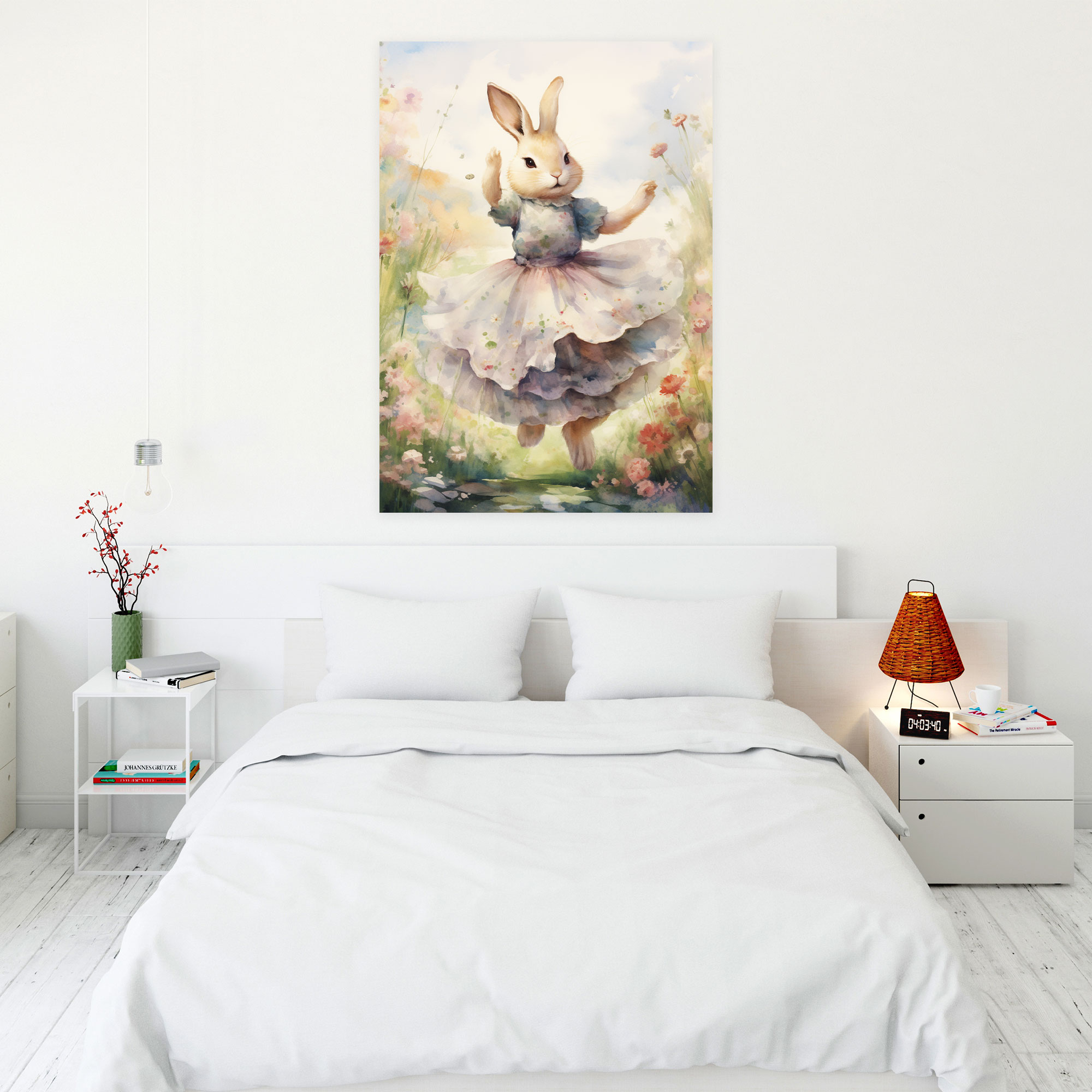 Animals Dressed Like Humans Canvas Print - Animals Dressed Like Humans, Whimsical Art, Canvas Print, Home Decoration