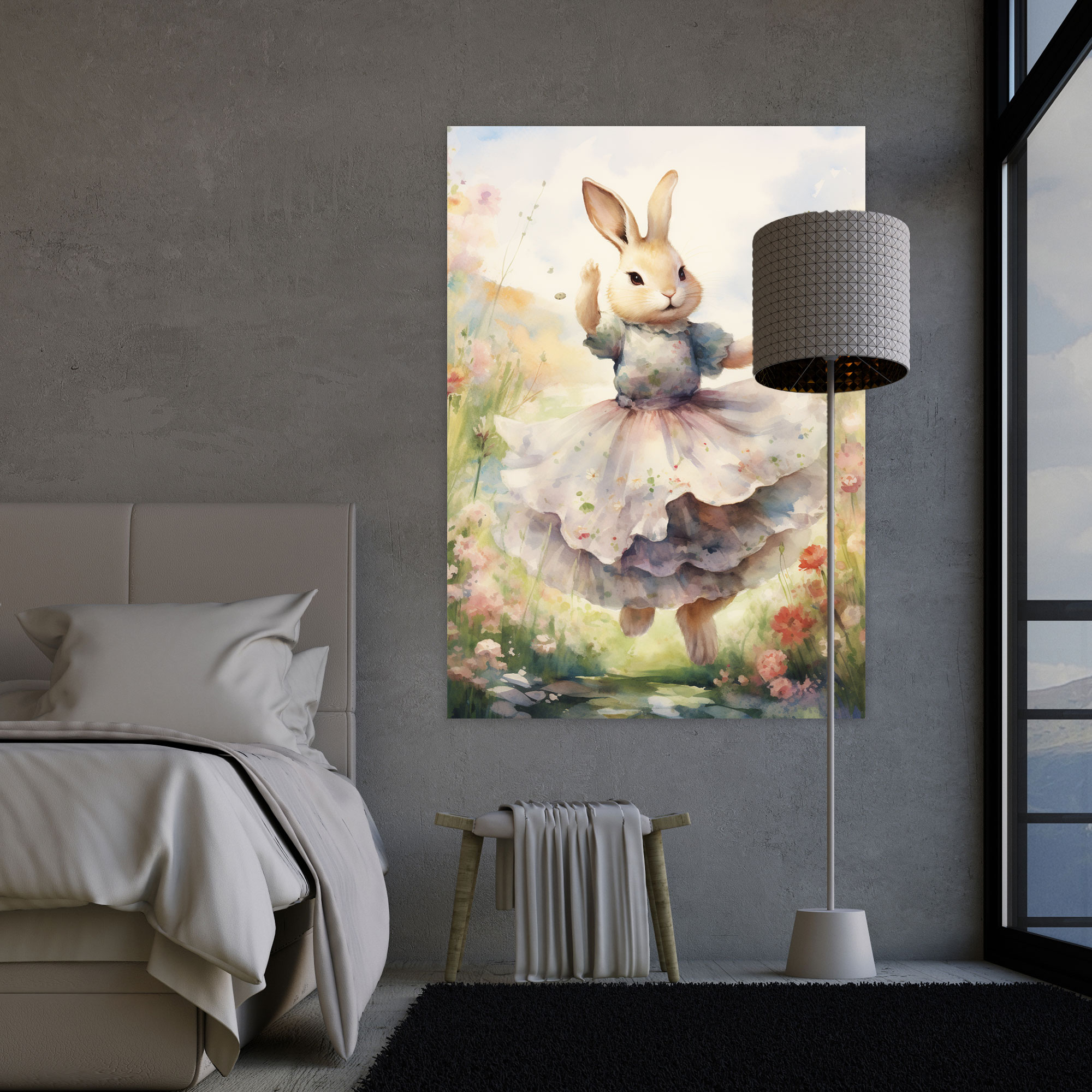 Animals Dressed Like Humans Canvas Print - Animals Dressed Like Humans, Whimsical Art, Canvas Print, Home Decoration