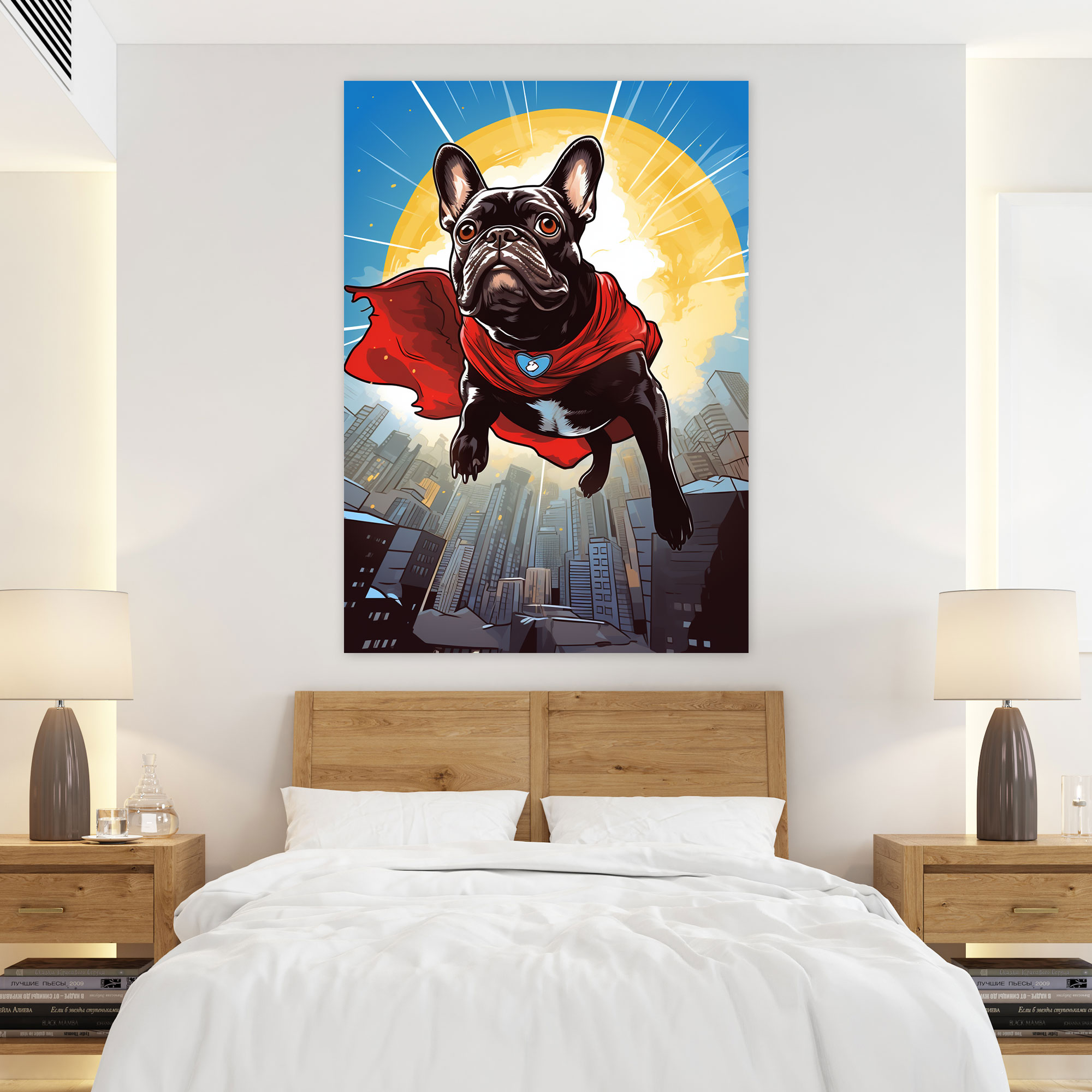 Animals Dressed Like Humans Wall Decoration - Animals Dressed Like Humans, Canvas Print, Canvas, Superhero