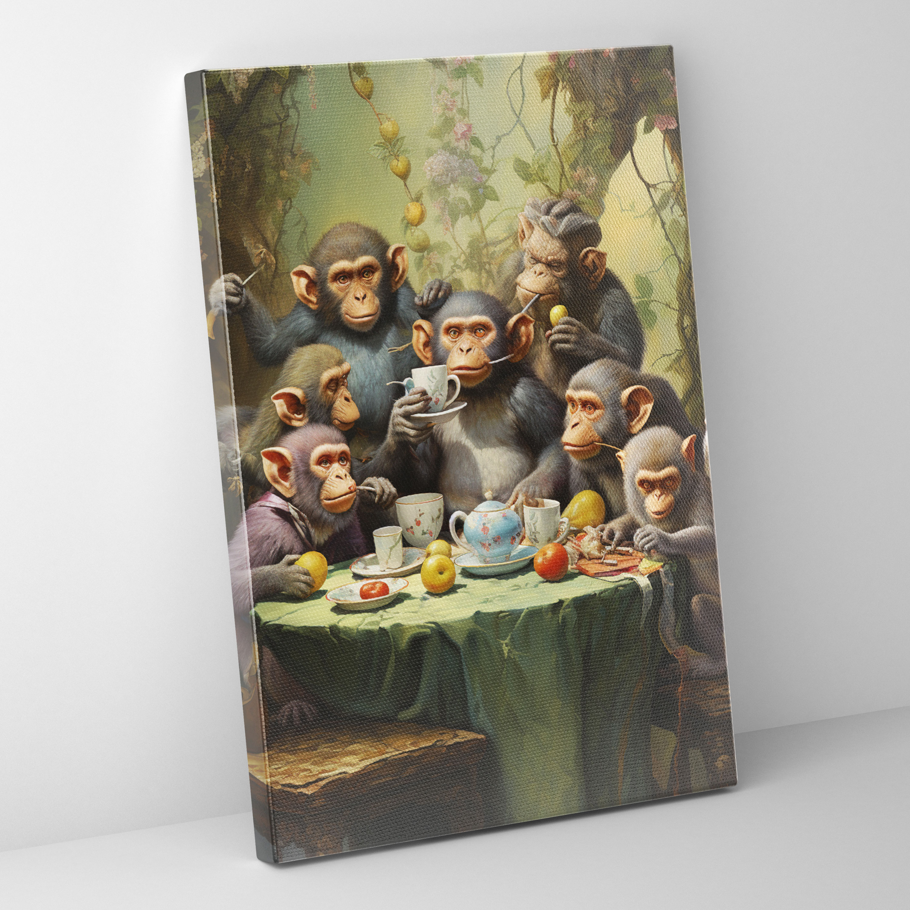 Animals Dressed Like Humans Wall Art - Animals Dressed Like Humans, Canvas Print, Canvas Wall Art, Wall Art